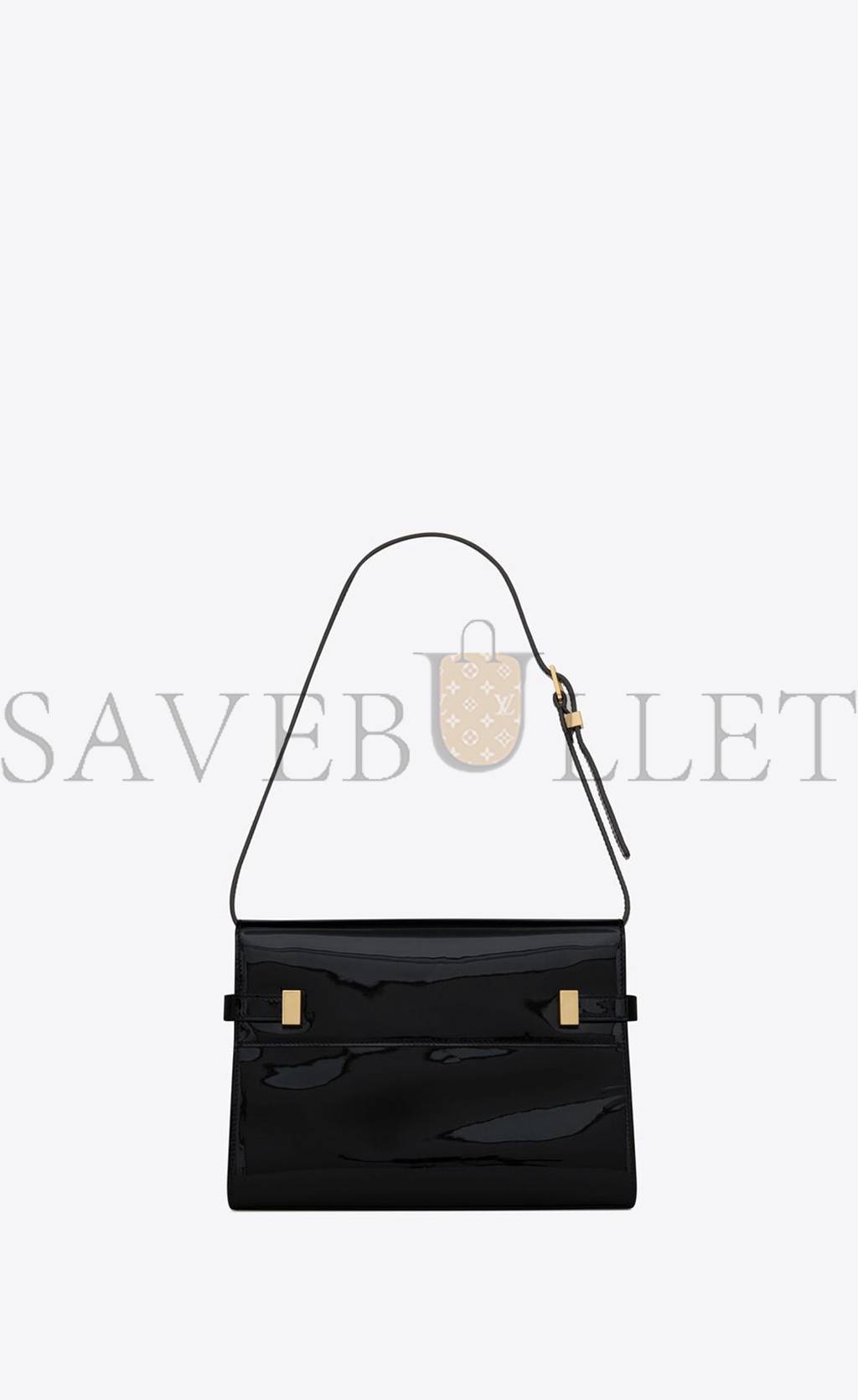 YSL MANHATTAN SMALL SHOULDER BAG IN PATENT LEATHER 675626B870J1000 (24*17.5*6cm) YSL MANHATTAN SMALL SHOULDER BAG IN PATENT LEATHER 675626B870J1000 (24*17.5*6cm)