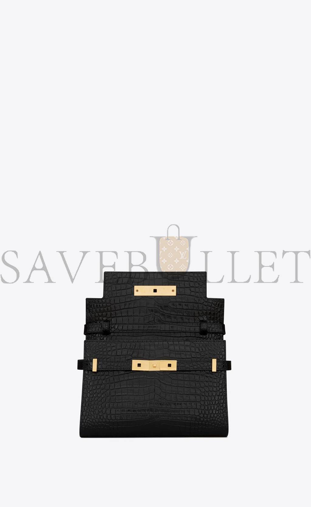 YSL MANHATTAN SMALL SHOULDER BAG IN SHINY CROCODILE-EMBOSSED LEATHER 675626DND0W1000 (24*17.5*6cm) YSL MANHATTAN SMALL SHOULDER BAG IN SHINY CROCODILE-EMBOSSED LEATHER 675626DND0W1000 (24*17.5*6cm)
