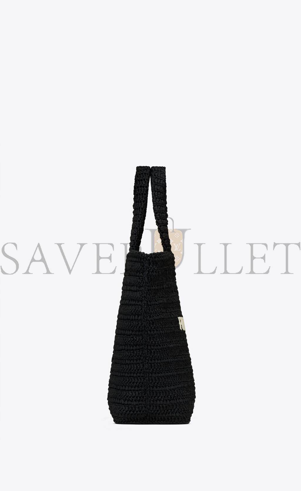 YSL RIVE GAUCHE SUPPLE IN RAFFIA CROCHET 688864GAAA11031 (38*35*14.5cm) YSL RIVE GAUCHE SUPPLE IN RAFFIA CROCHET 688864GAAA11031 (38*35*14.5cm)