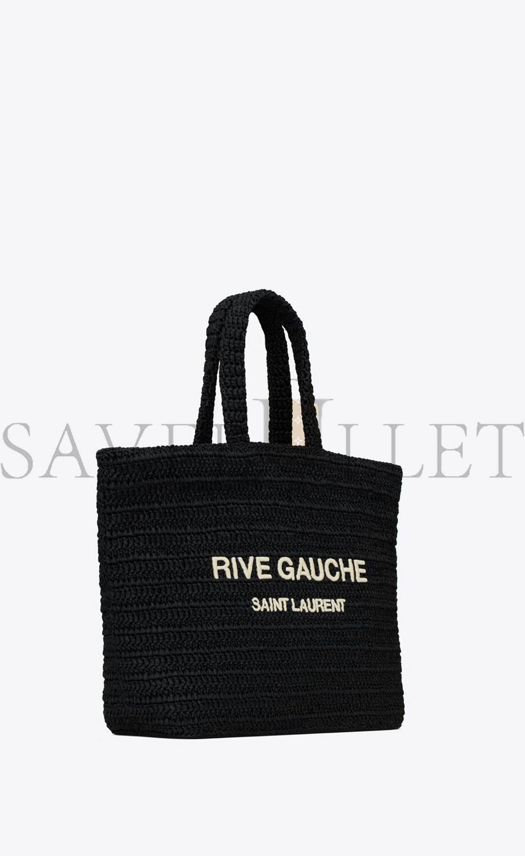 YSL RIVE GAUCHE SUPPLE IN RAFFIA CROCHET 688864GAAA11031 (38*35*14.5cm) YSL RIVE GAUCHE SUPPLE IN RAFFIA CROCHET 688864GAAA11031 (38*35*14.5cm)