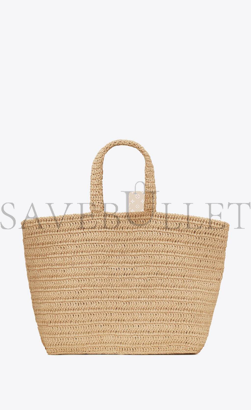 YSL RIVE GAUCHE SUPPLE TOTE BAG IN RAFFIA CROCHET 688864GAAA12086 (38*35*14.5cm) YSL RIVE GAUCHE SUPPLE TOTE BAG IN RAFFIA CROCHET 688864GAAA12086 (38*35*14.5cm)