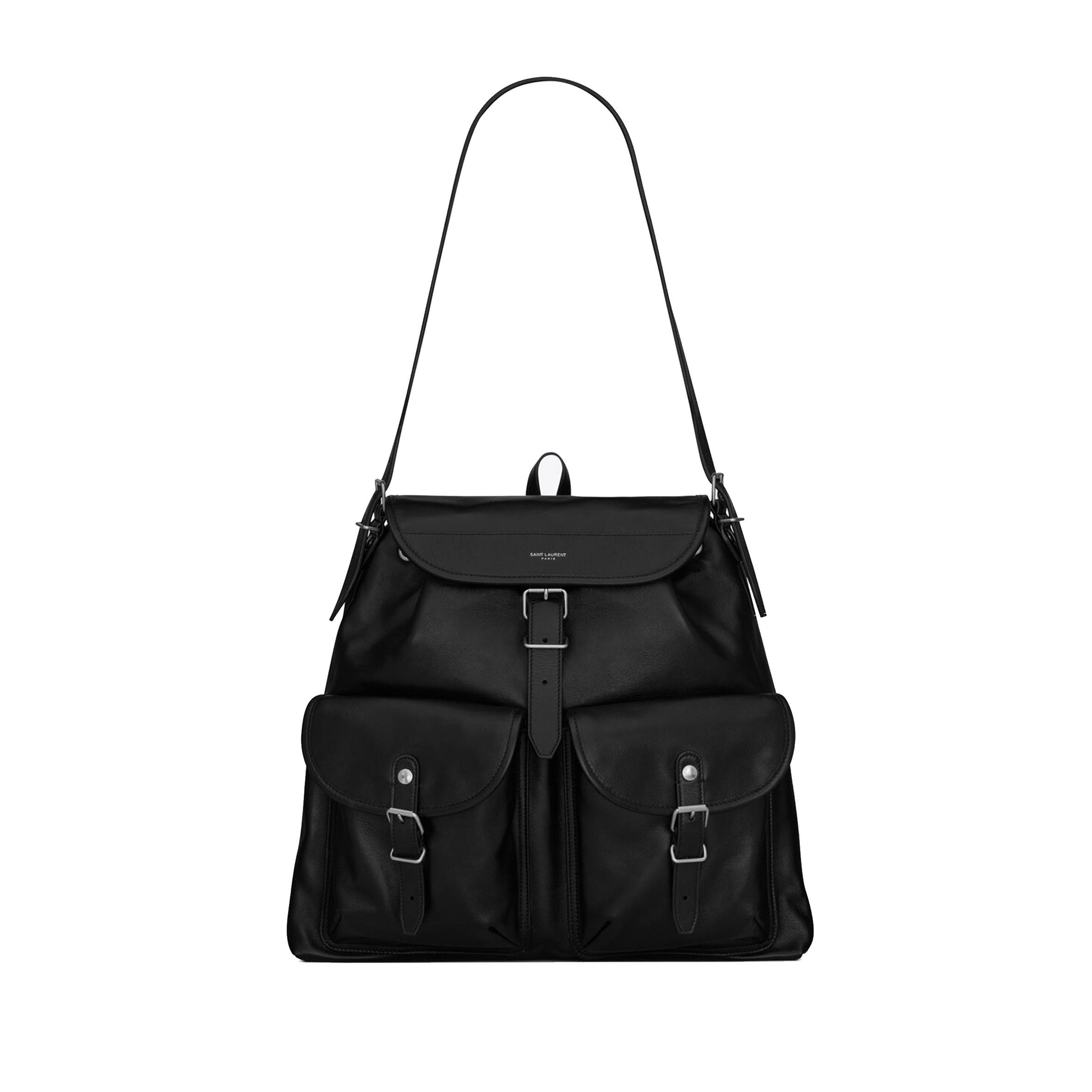 YSL SHOULDER BAG IN SMOOTH LEATHER 737952AABZH1000 (56*50*19cm) YSL SHOULDER BAG IN SMOOTH LEATHER 737952AABZH1000 (56*50*19cm)