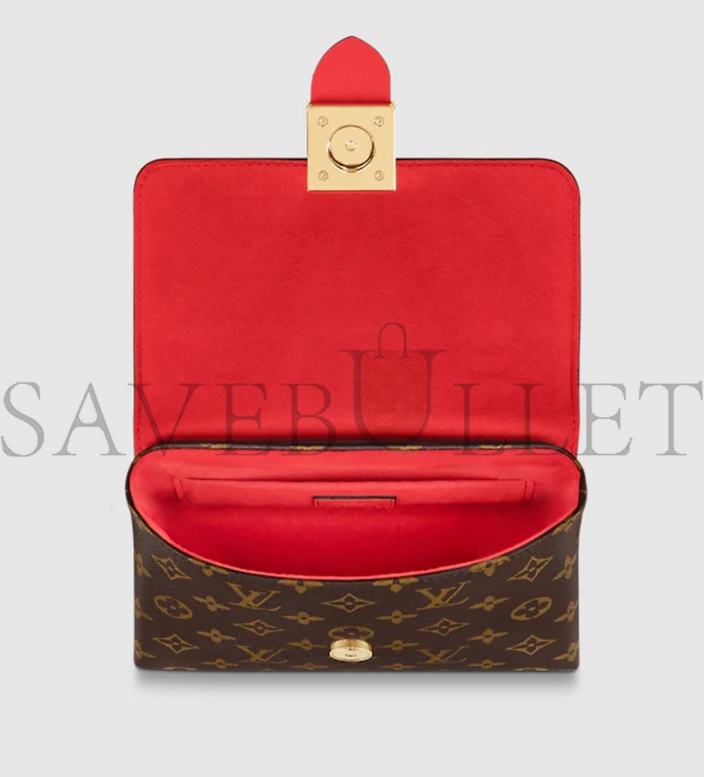 LOUIS VUITTON LOCKY BB HANDBAG M44322 (21*17*8cm) LOUIS VUITTON LOCKY BB HANDBAG M44322 (21*17*8cm)