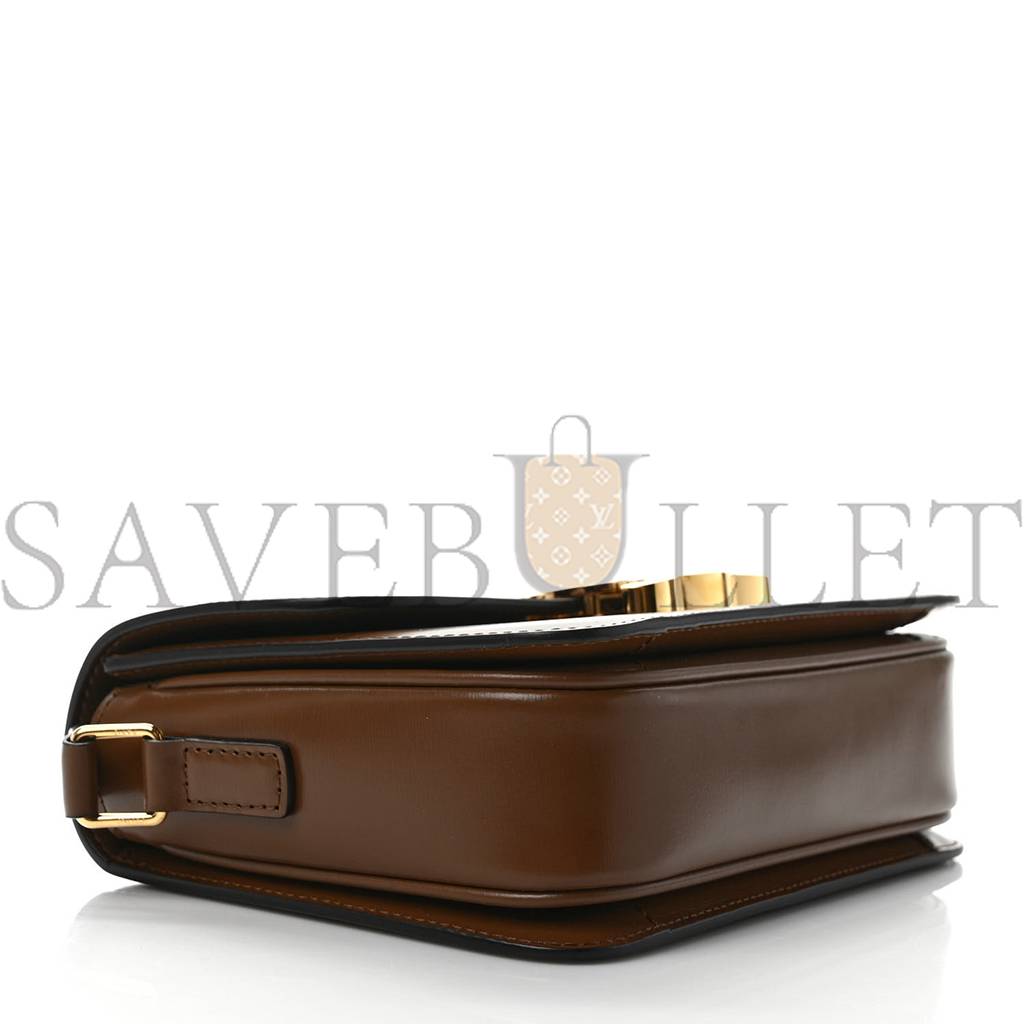 CELINE SHINY CALFSKIN TEEN TRIOMPHE TAN (18*14*6cm) CELINE SHINY CALFSKIN TEEN TRIOMPHE TAN (18*14*6cm)