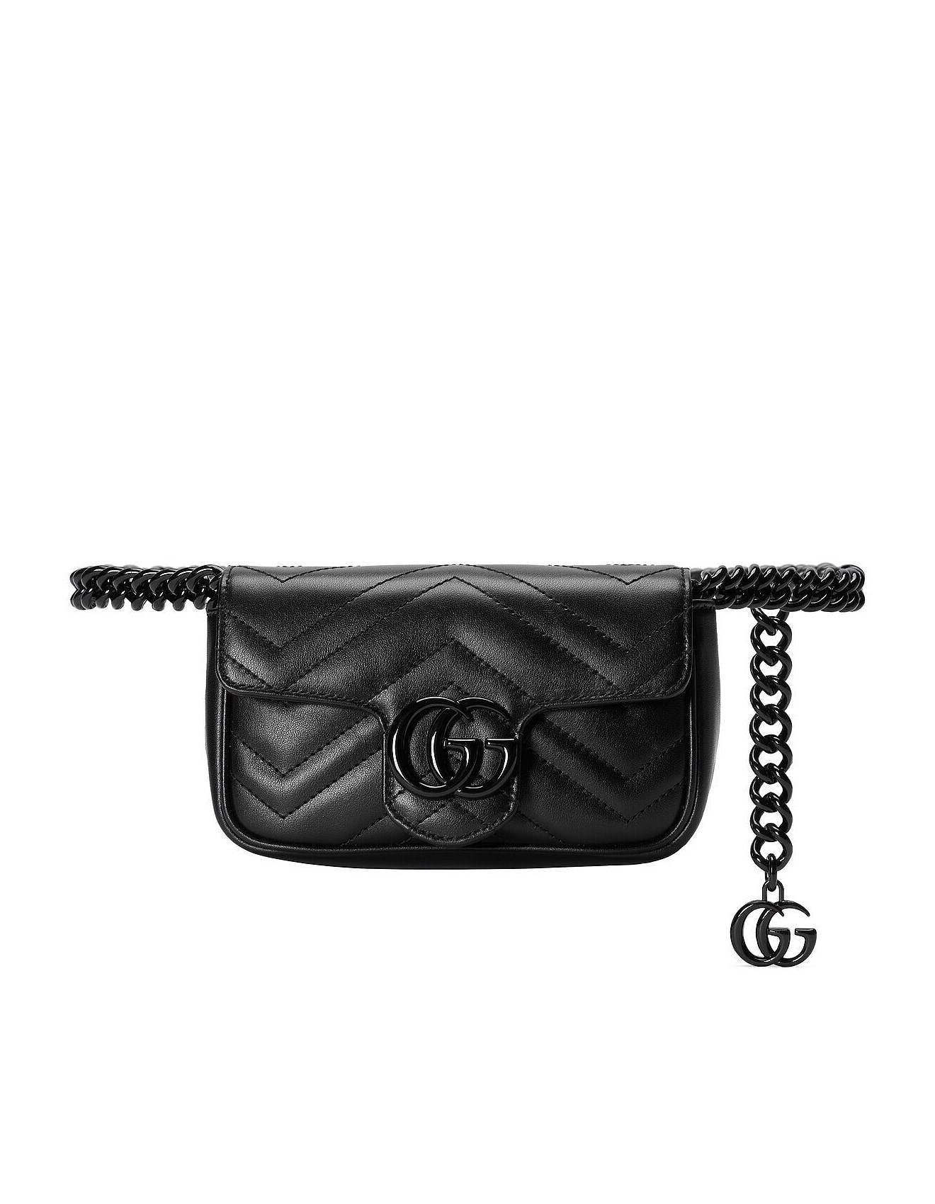 GUCCI GG MARMONT BELT BAG 699757(16.5*10*5cm) GUCCI GG MARMONT BELT BAG 699757(16.5*10*5cm)