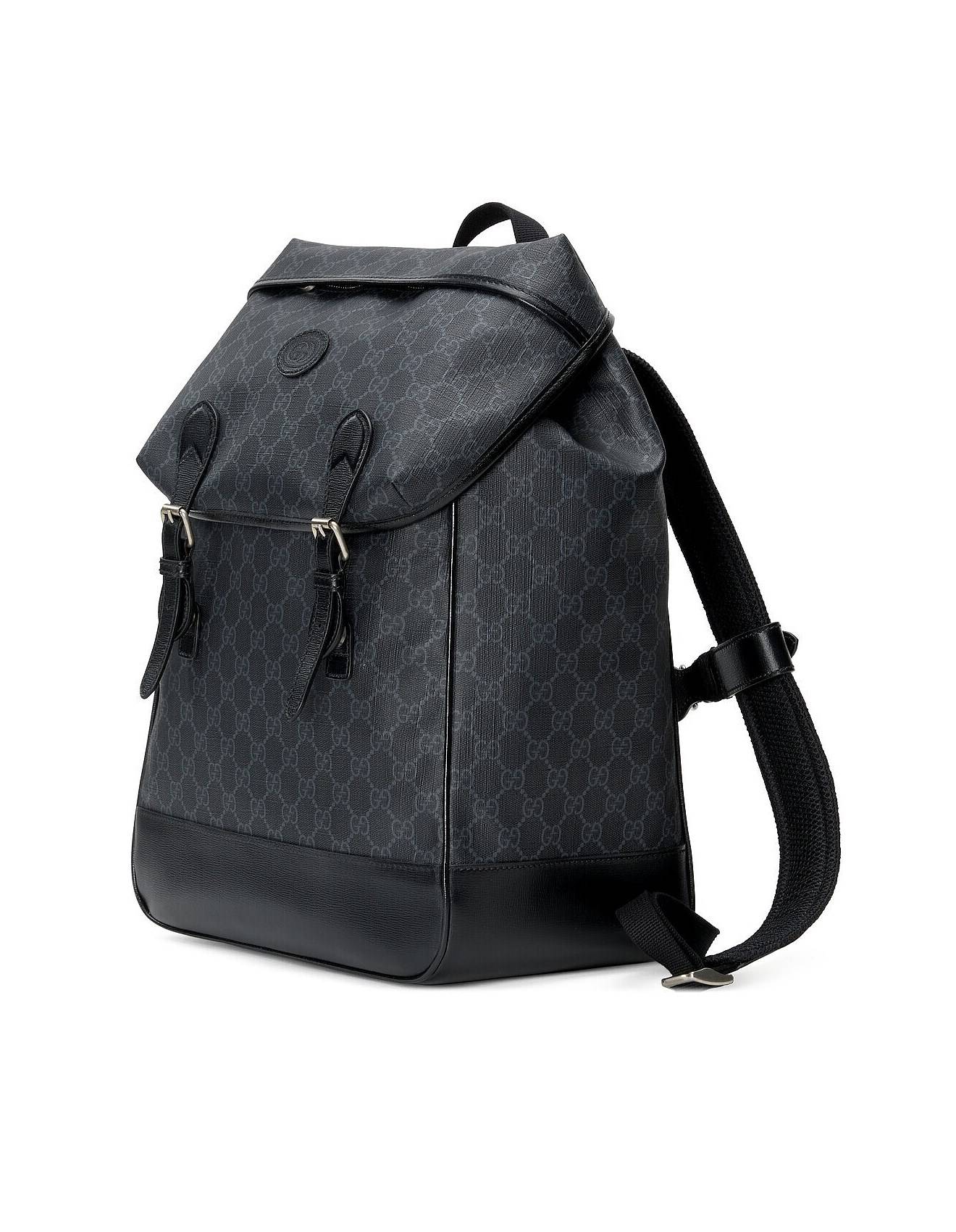 GUCCI MEDIUM BACKPACK WITH INTERLOCKING G 696013 (43*26*18cm) GUCCI MEDIUM BACKPACK WITH INTERLOCKING G 696013 (43*26*18cm)
