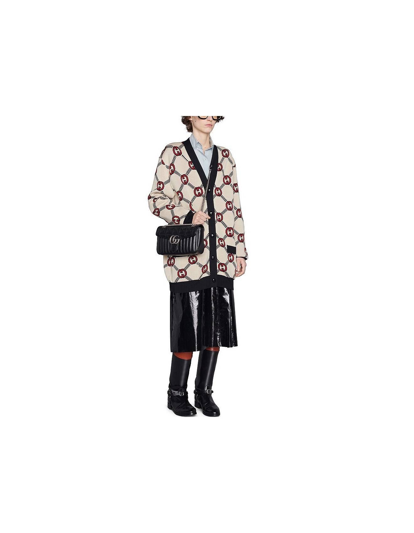 GUCCI GG MARMONT SMALL SHOULDER BAG 443497 (26*15*7cm) GUCCI GG MARMONT SMALL SHOULDER BAG 443497 (26*15*7cm)
