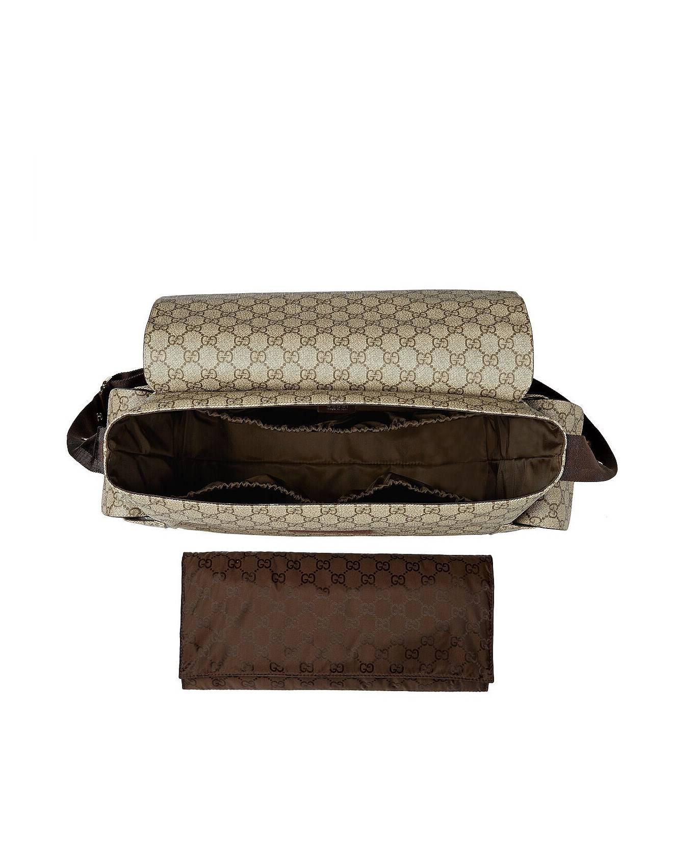 GUCCI GG SUPREME BABY CHANGING BAG 25449114 (63*34cm) GUCCI GG SUPREME BABY CHANGING BAG 25449114 (63*34cm)