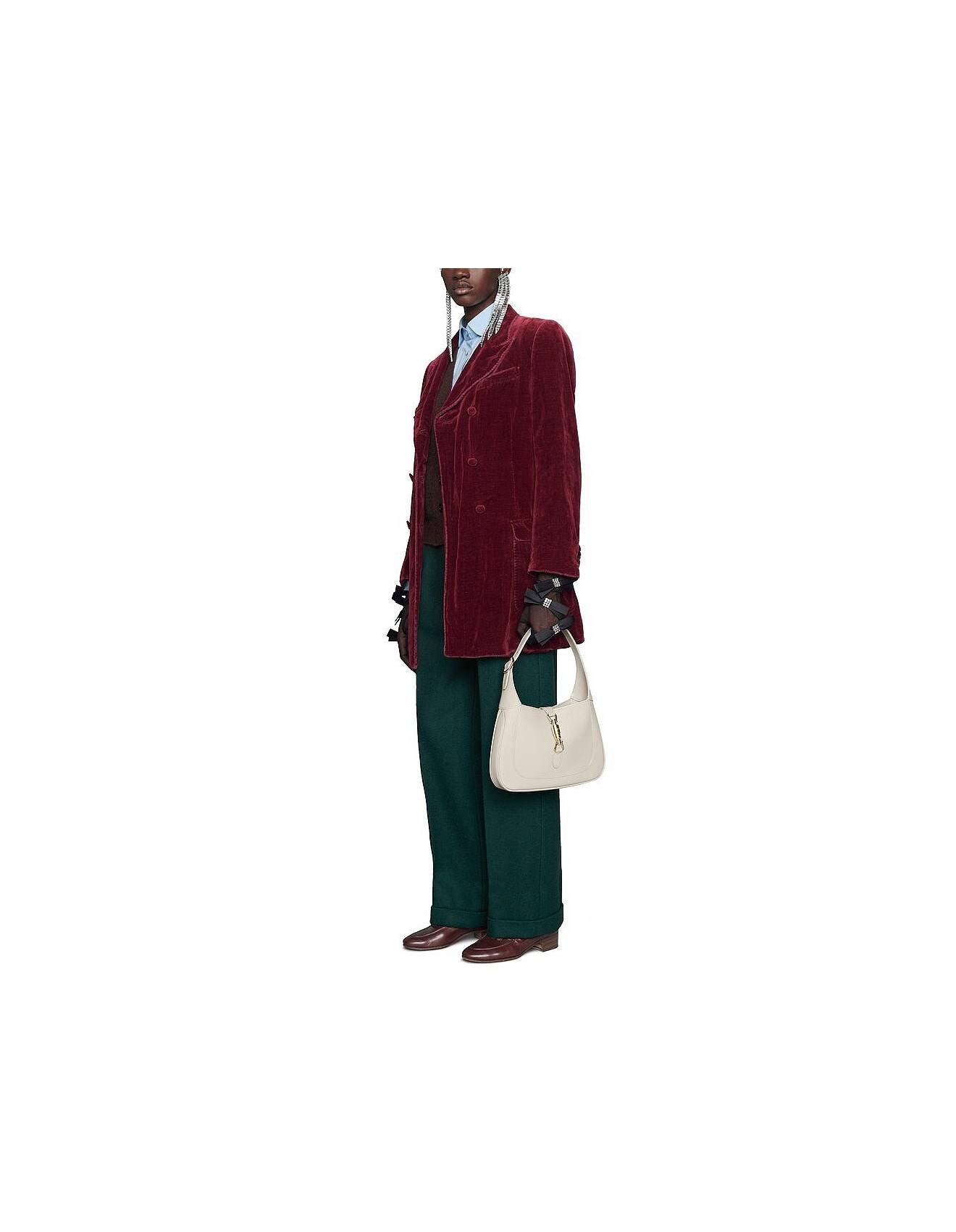 GUCCI JACKIE 1961 SMALL SHOULDER BAG 636709 (27.5*19*4cm) GUCCI JACKIE 1961 SMALL SHOULDER BAG 636709 (27.5*19*4cm)