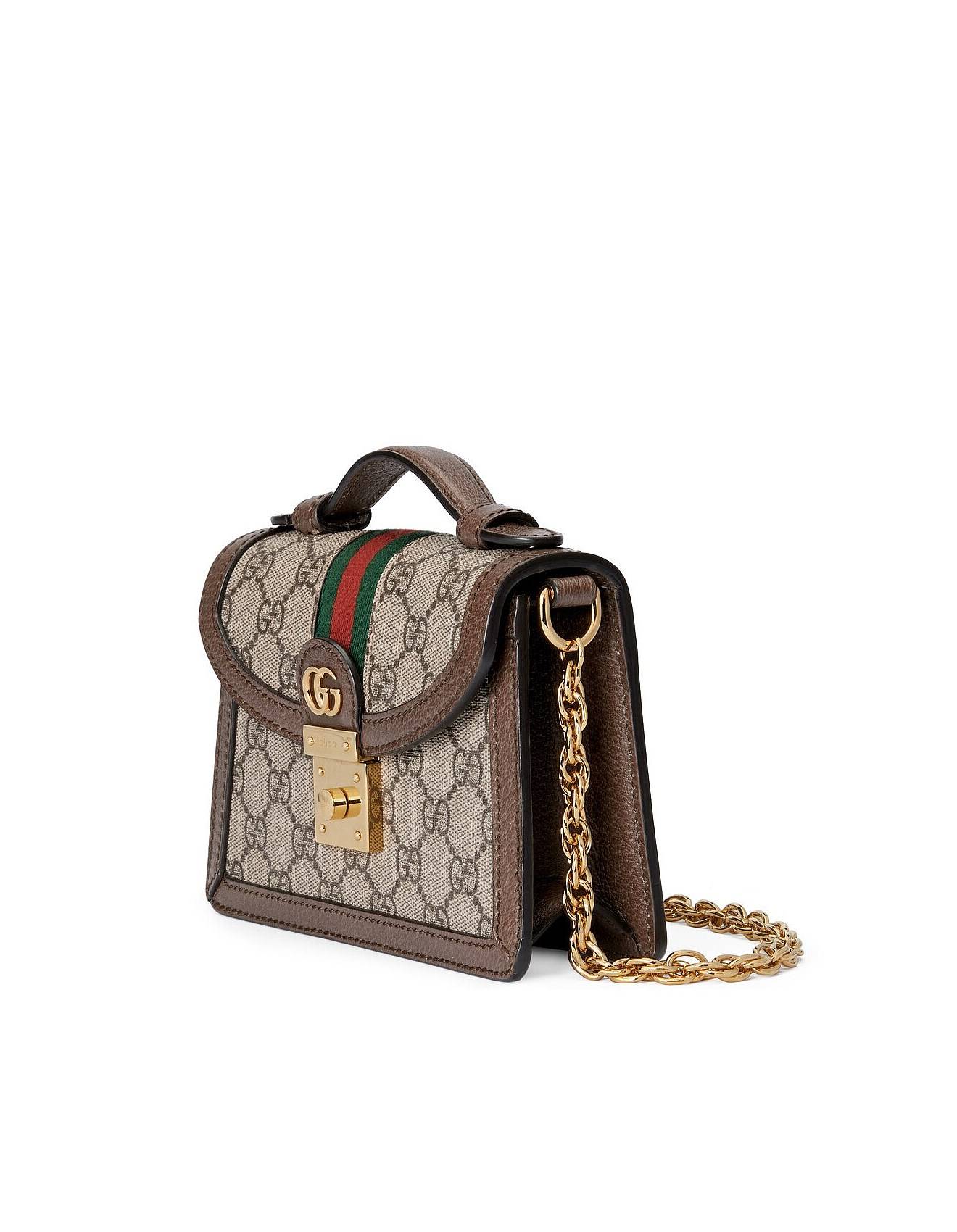 GUCCI OPHIDIA GG MINI SHOULDER BAG 696180 (17.5*13*6cm) GUCCI OPHIDIA GG MINI SHOULDER BAG 696180 (17.5*13*6cm)