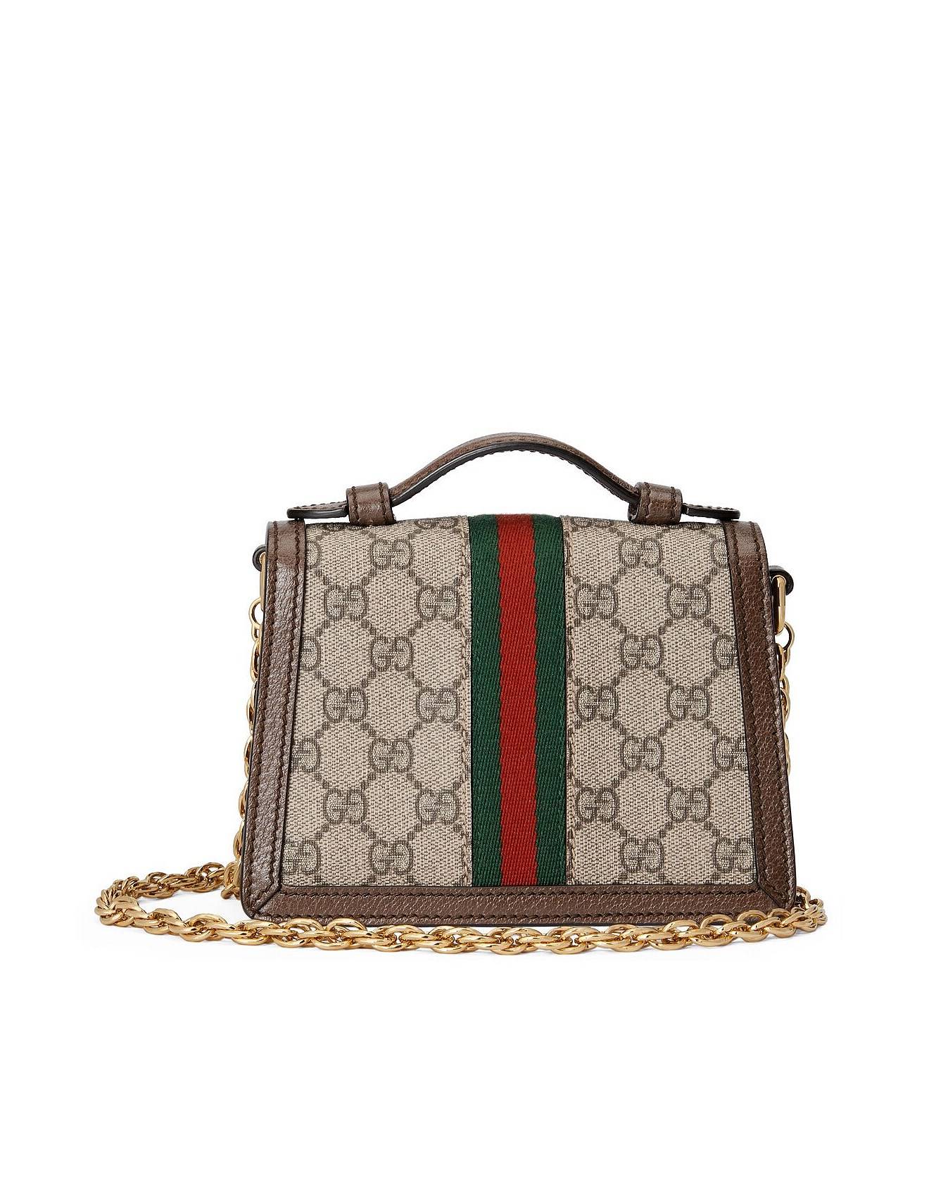 GUCCI OPHIDIA GG MINI SHOULDER BAG 696180 (17.5*13*6cm) GUCCI OPHIDIA GG MINI SHOULDER BAG 696180 (17.5*13*6cm)