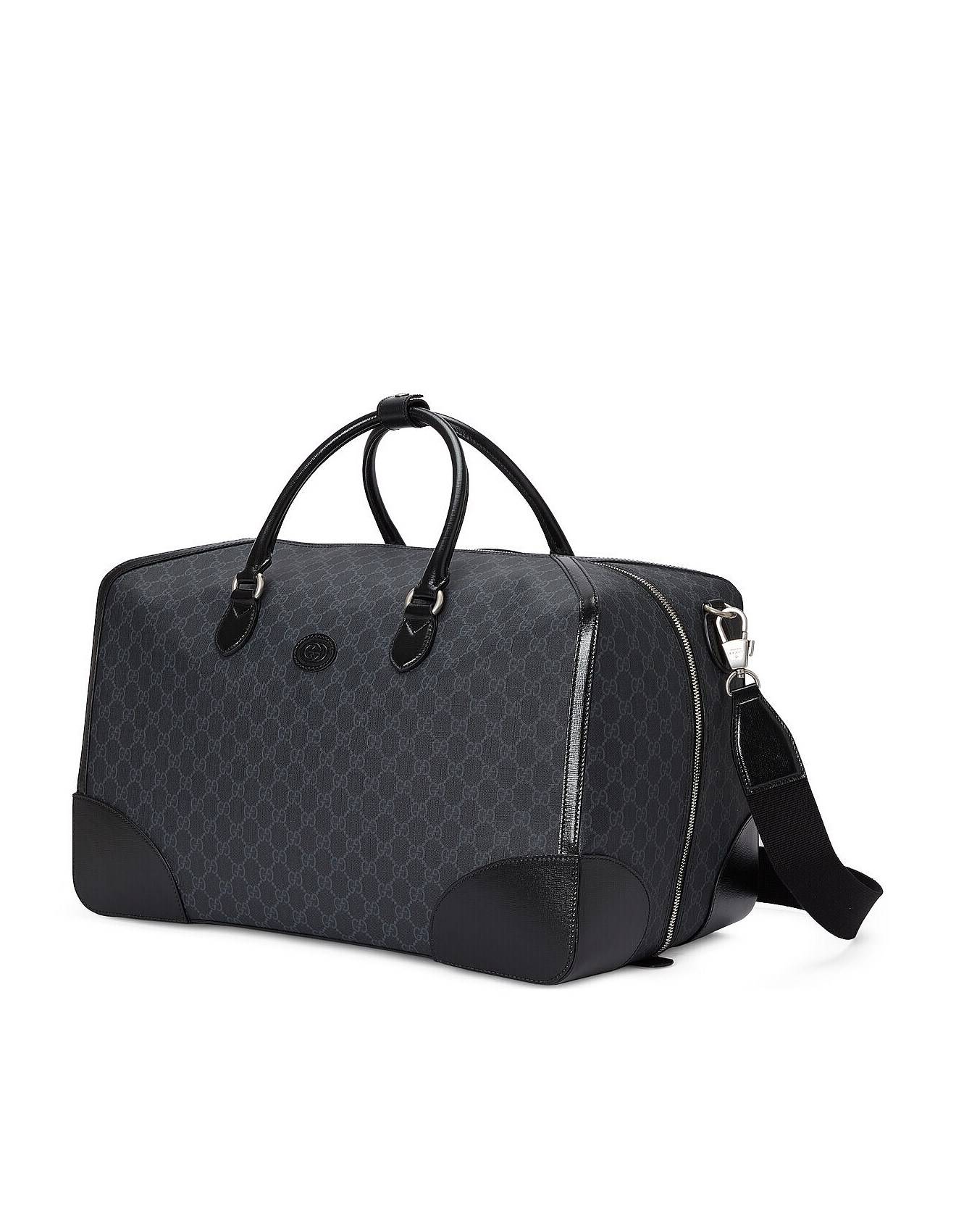 GUCCI LARGE DUFFLE BAG WITH INTERLOCKING G 696015 (52*30*29cm) GUCCI LARGE DUFFLE BAG WITH INTERLOCKING G 696015 (52*30*29cm)