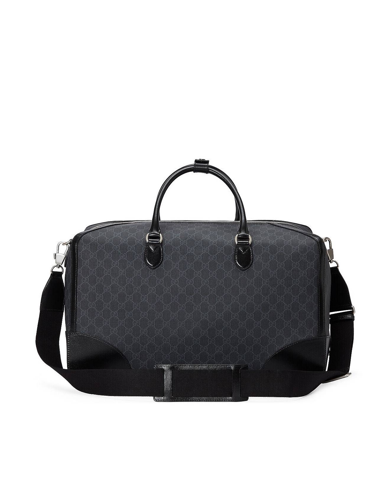 GUCCI LARGE DUFFLE BAG WITH INTERLOCKING G 696015 (52*30*29cm) GUCCI LARGE DUFFLE BAG WITH INTERLOCKING G 696015 (52*30*29cm)