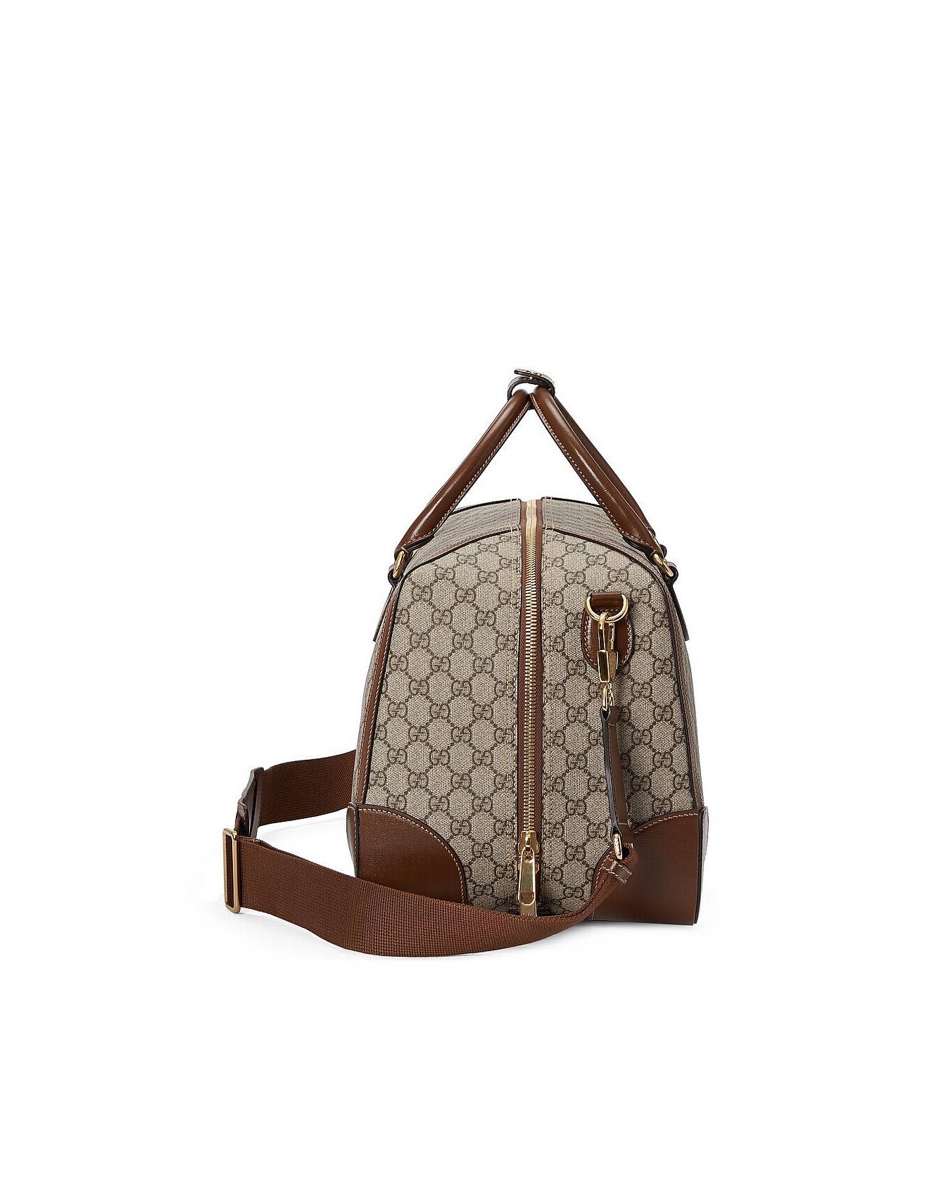 GUCCI DUFFLE BAG WITH INTERLOCKING G 696015 (42*26*24cm) GUCCI DUFFLE BAG WITH INTERLOCKING G 696015 (42*26*24cm)