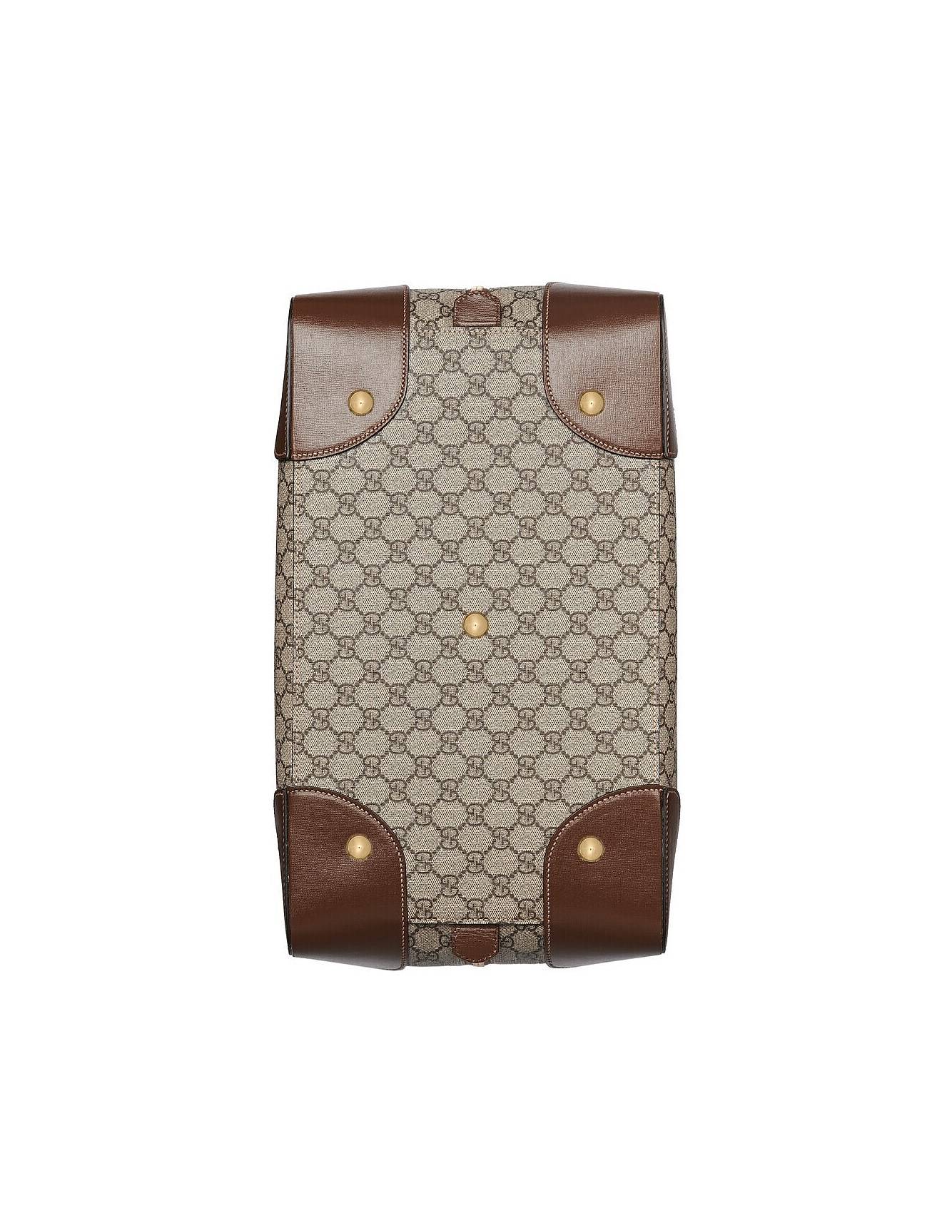 GUCCI DUFFLE BAG WITH INTERLOCKING G 696015 (42*26*24cm) GUCCI DUFFLE BAG WITH INTERLOCKING G 696015 (42*26*24cm)