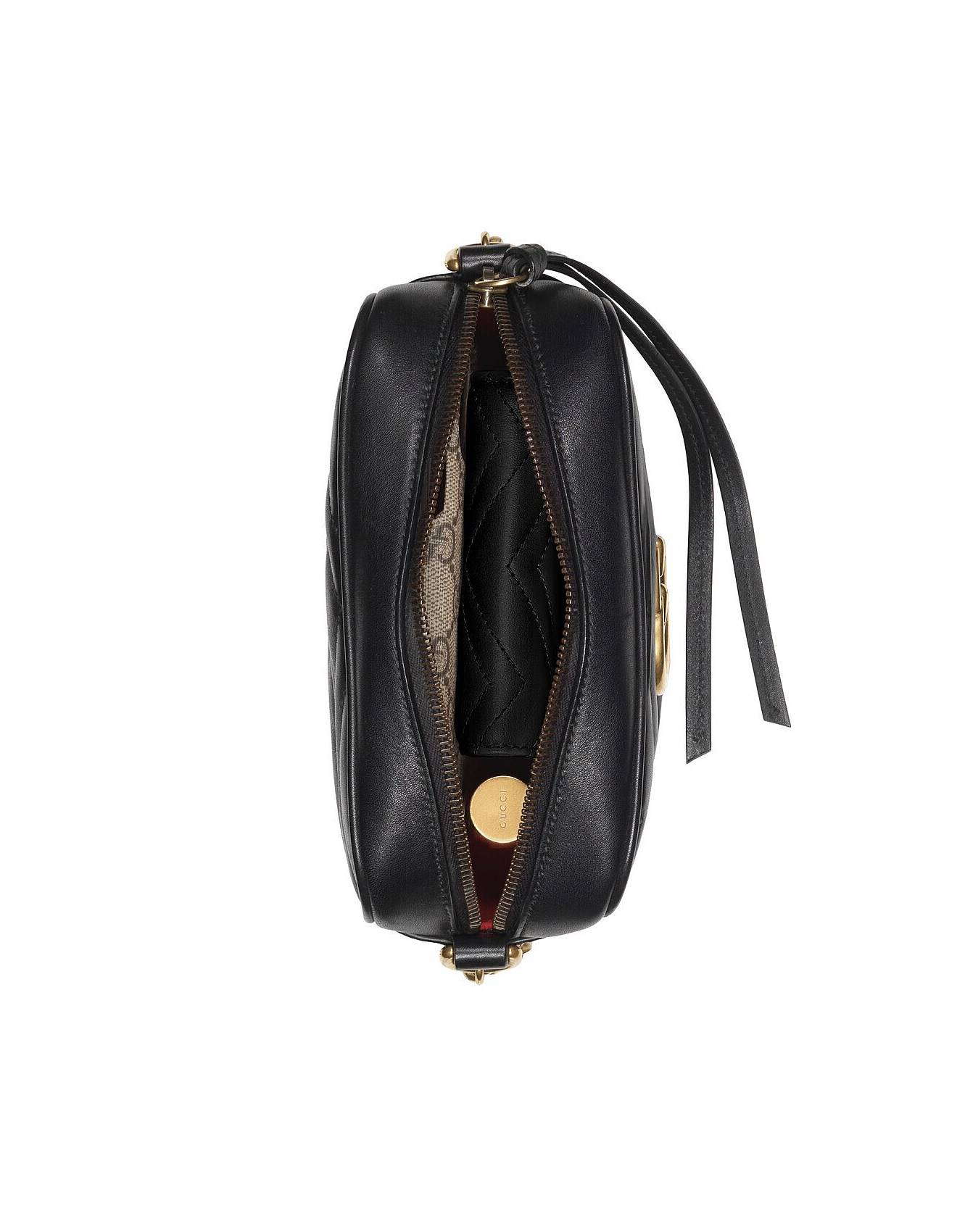 GUCCI GG MARMONT MATELASSÉ MINI BAG 448065 (18*12*6cm) GUCCI GG MARMONT MATELASSÉ MINI BAG 448065 (18*12*6cm)