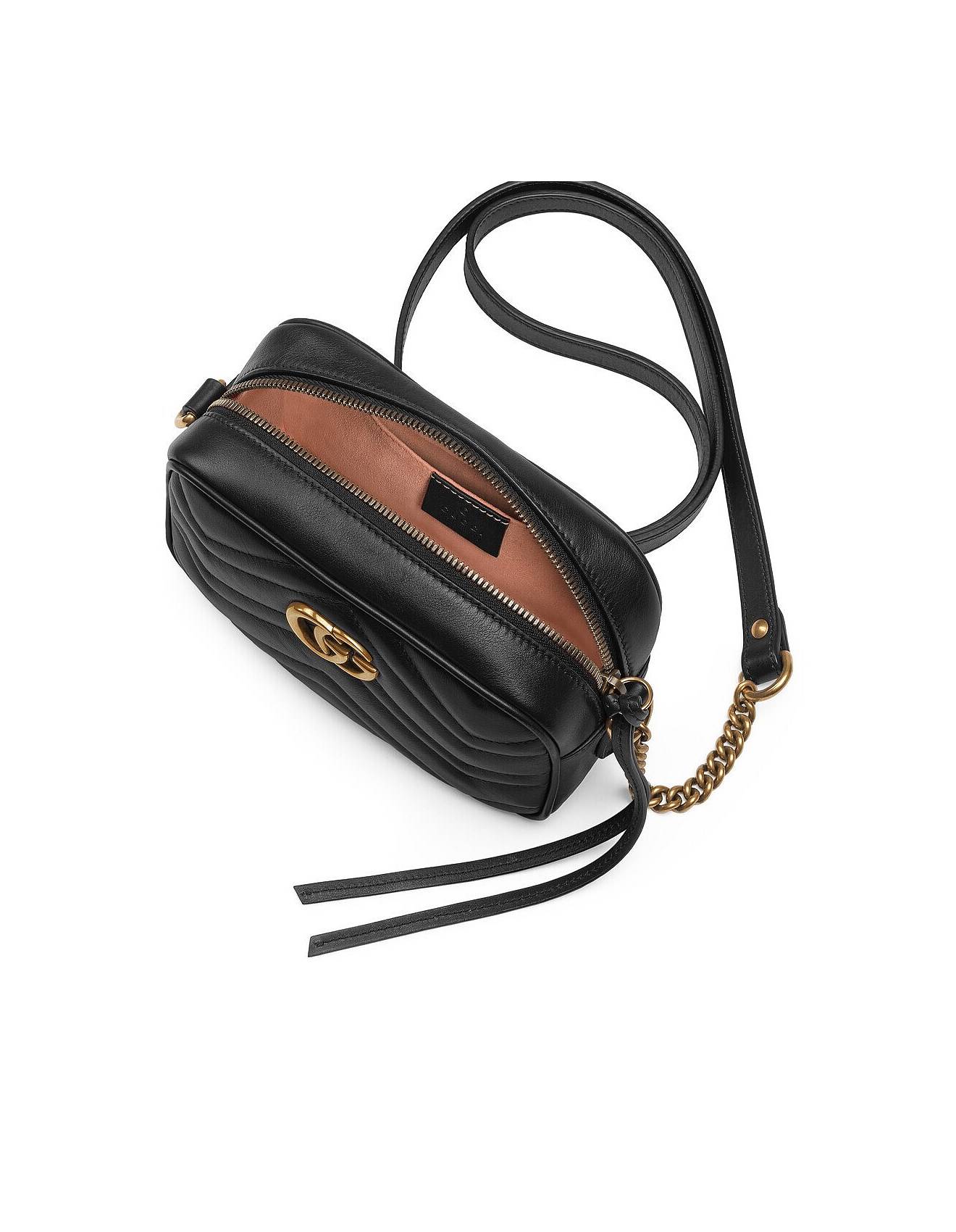 GUCCI GG MARMONT MATELASSÉ MINI BAG 448065 (18*12*6cm) GUCCI GG MARMONT MATELASSÉ MINI BAG 448065 (18*12*6cm)