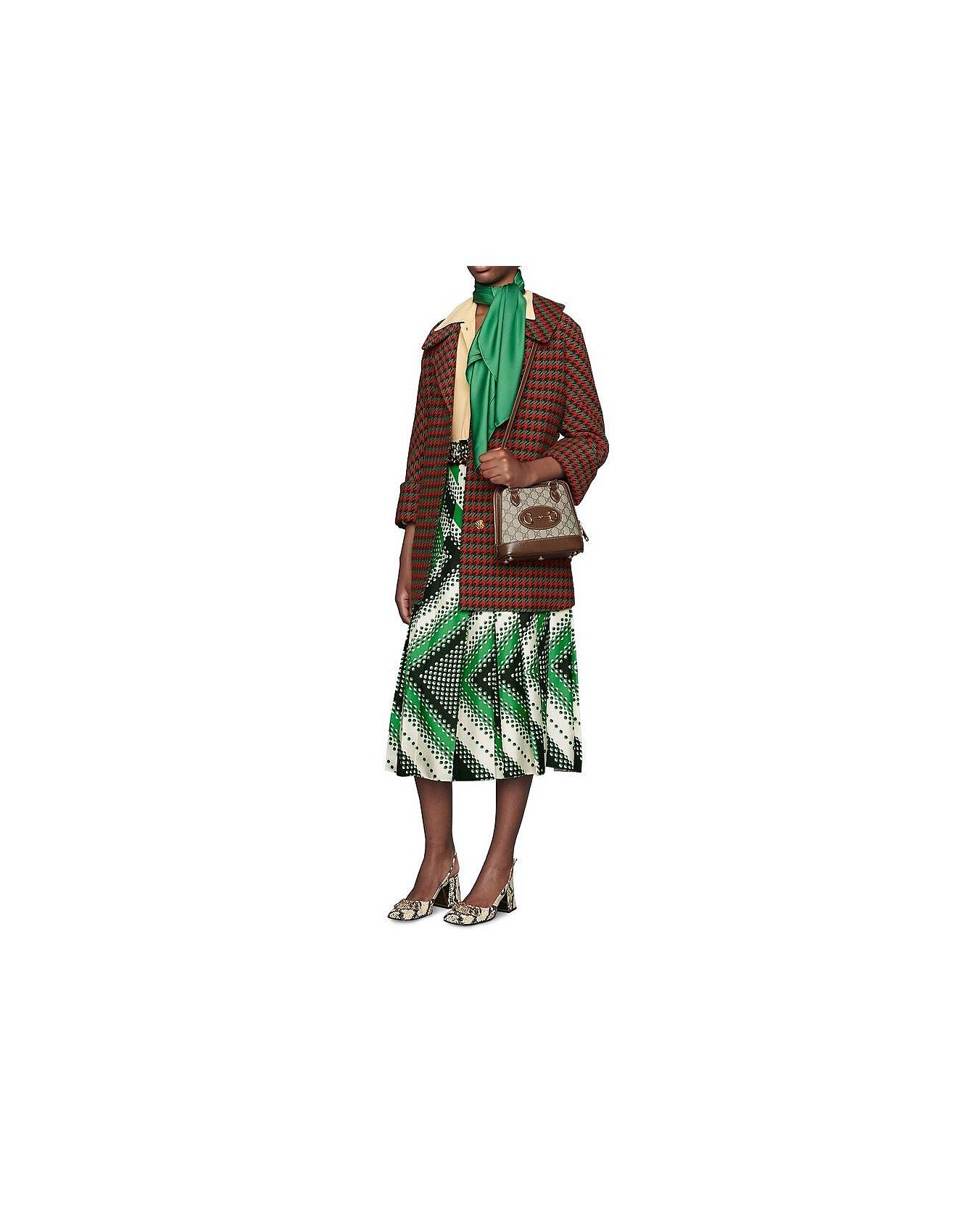 GUCCI HORSEBIT 1955 MINI TOP HANDLE BAG (20*19.5*7.5cm) GUCCI HORSEBIT 1955 MINI TOP HANDLE BAG (20*19.5*7.5cm)