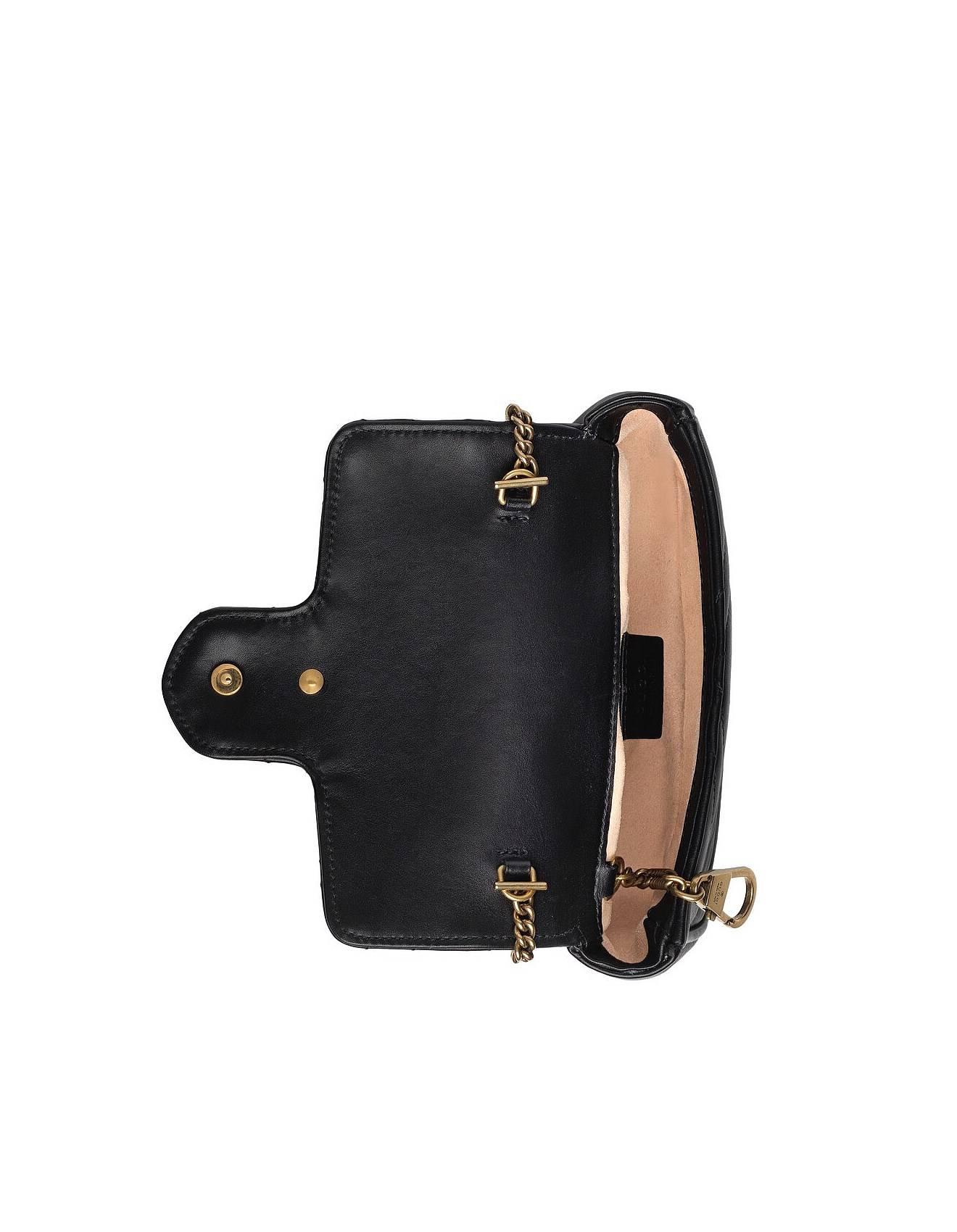 GUCCI GG MARMONT MATELASSÉ LEATHER SUPER MINI BAG 476433 (16.5*10*4.5cm) GUCCI GG MARMONT MATELASSÉ LEATHER SUPER MINI BAG 476433 (16.5*10*4.5cm)