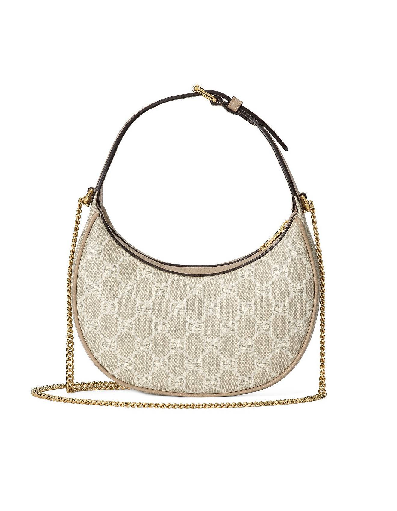 GUCCI GG HALF-MOON-SHAPED MINI BAG 726843 (22*12.5*5cm) GUCCI GG HALF-MOON-SHAPED MINI BAG 726843 (22*12.5*5cm)