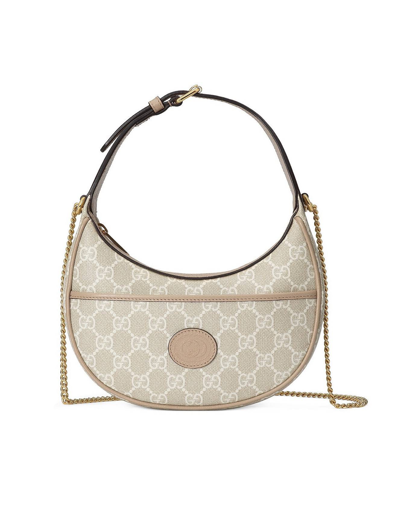 GUCCI GG HALF-MOON-SHAPED MINI BAG 726843 (22*12.5*5cm) GUCCI GG HALF-MOON-SHAPED MINI BAG 726843 (22*12.5*5cm)