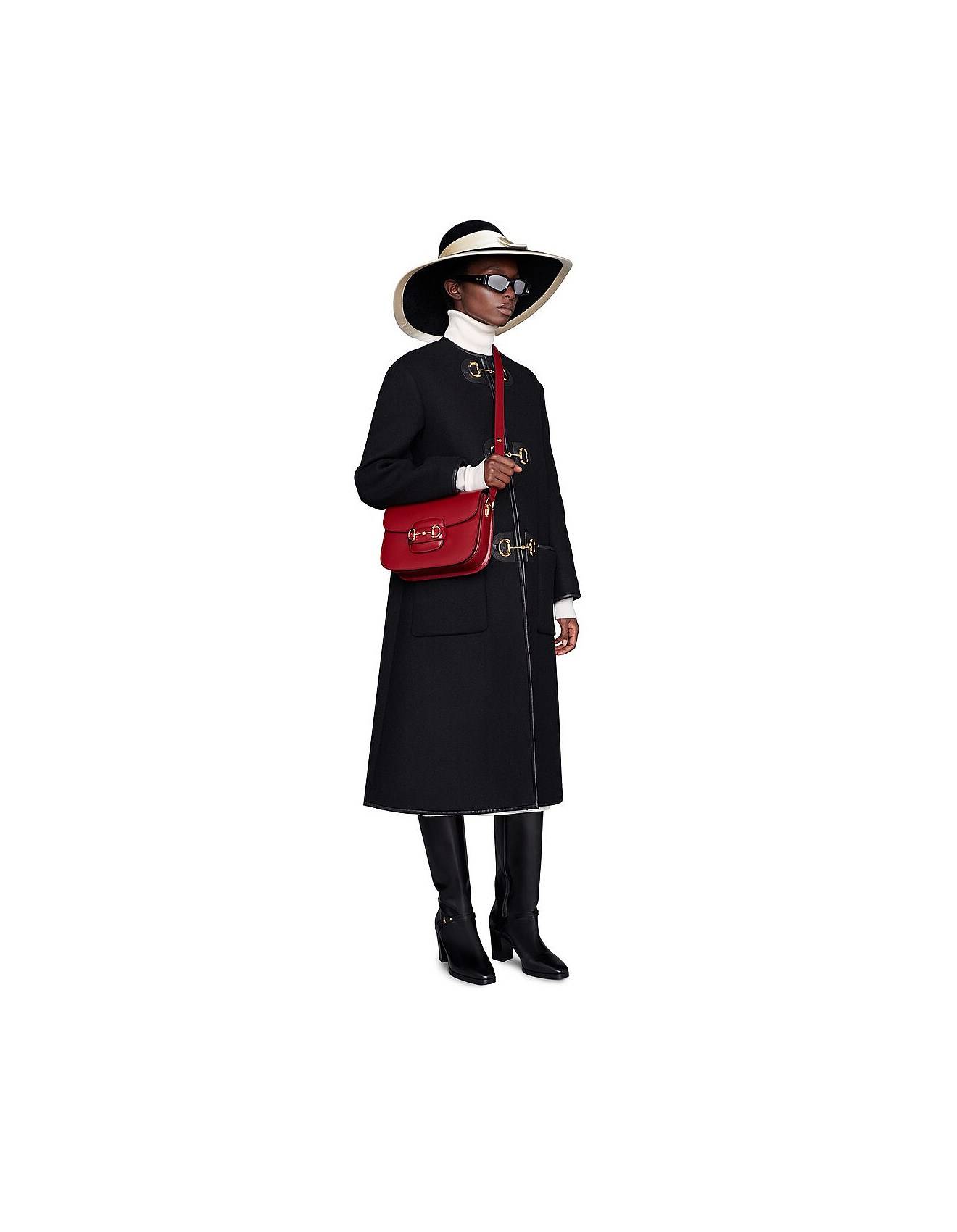 GUCCI HORSEBIT 1955 SHOULDER BAG 602204 (25*18*8cm) GUCCI HORSEBIT 1955 SHOULDER BAG 602204 (25*18*8cm)