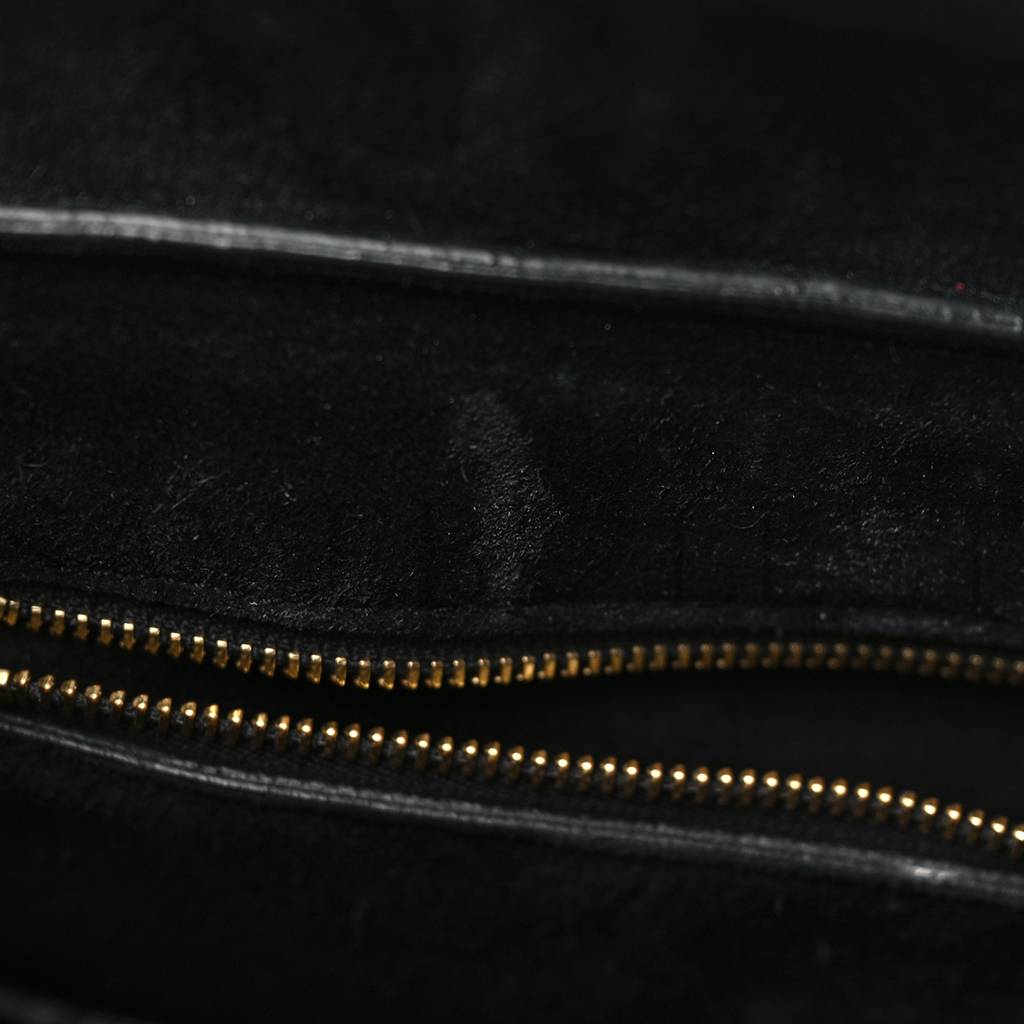 CELINE BULLHIDE CALFSKIN SMALL RING BAG BLACK (34*25*20cm) CELINE BULLHIDE CALFSKIN SMALL RING BAG BLACK (34*25*20cm)