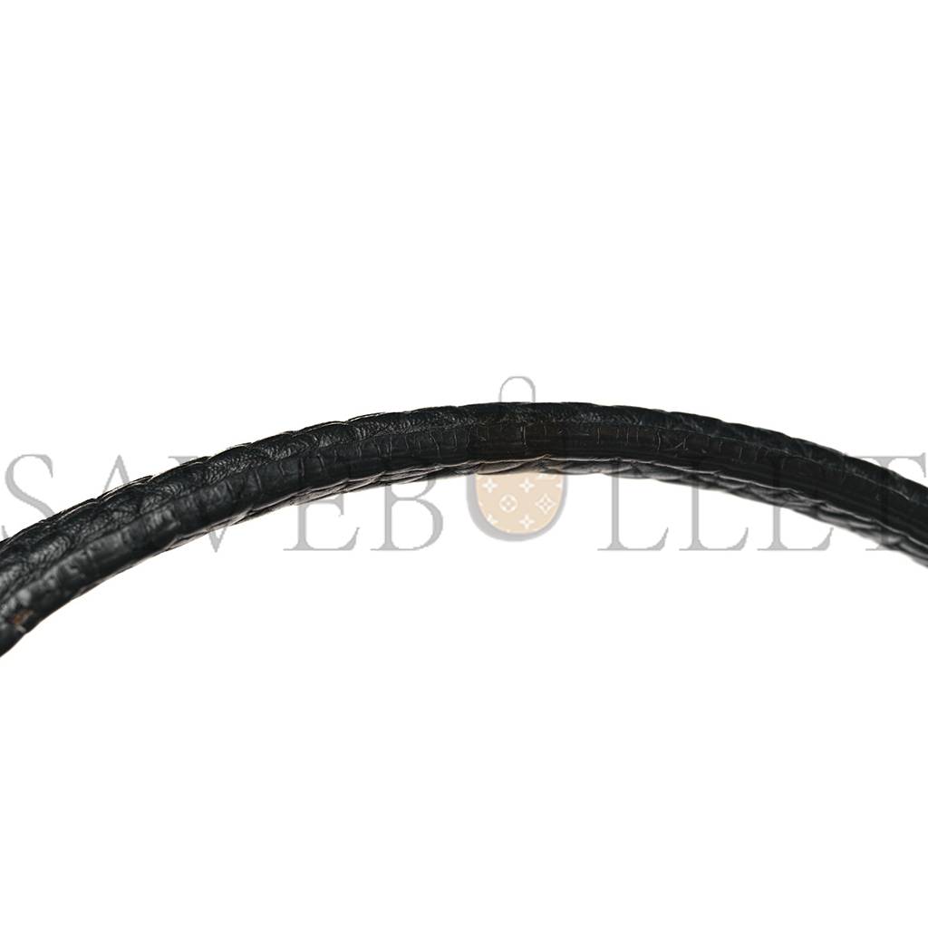 CELINE BULLHIDE CALFSKIN SMALL RING BAG BLACK (34*25*20cm) CELINE BULLHIDE CALFSKIN SMALL RING BAG BLACK (34*25*20cm)