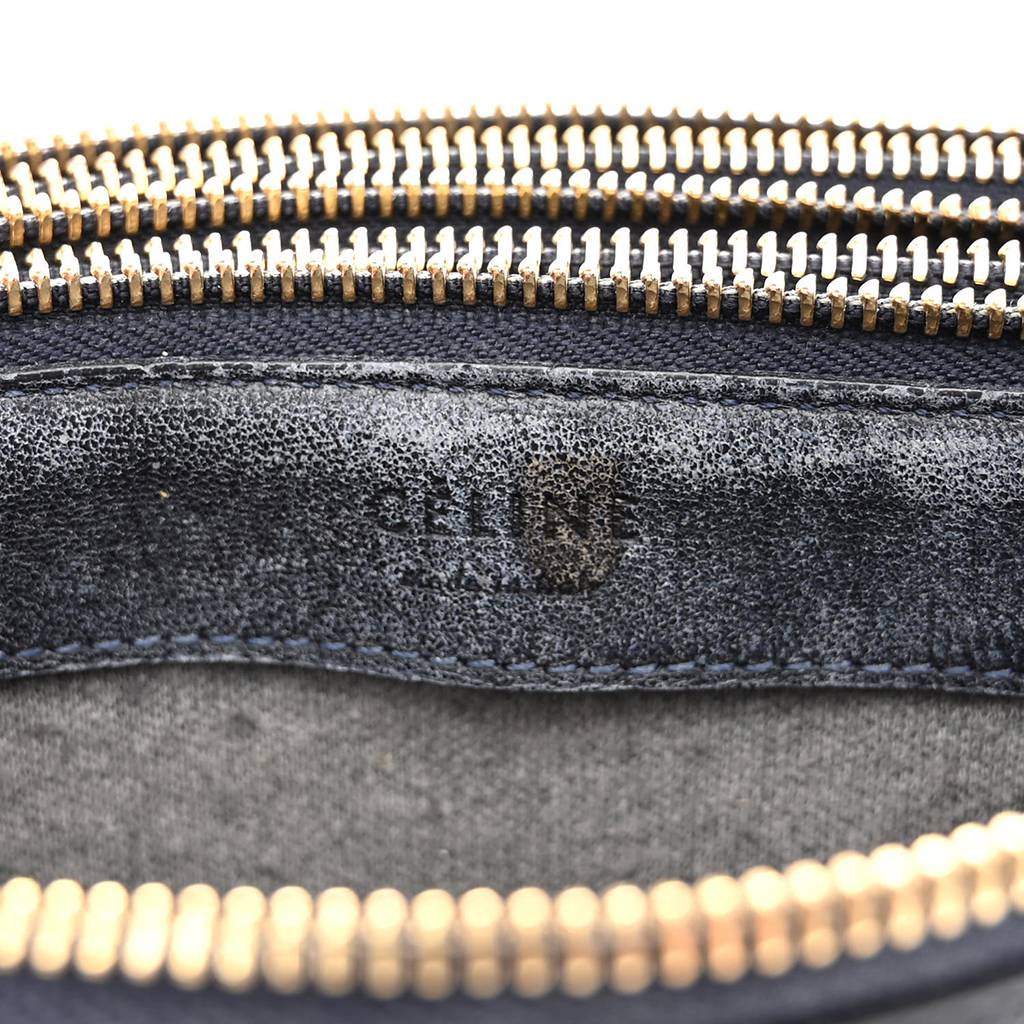 CELINE LAMBSKIN SMALL TRIO CROSSBODY BAG BLACK (22*15*3cm) CELINE LAMBSKIN SMALL TRIO CROSSBODY BAG BLACK (22*15*3cm)