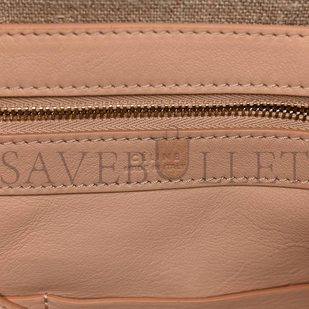 CELINE SOFT GRAINED CALFSKIN MEDIUM HORIZONTAL CABAS PHANTOM LIGHT BLUSH (28*26*16cm) CELINE SOFT GRAINED CALFSKIN MEDIUM HORIZONTAL CABAS PHANTOM LIGHT BLUSH (28*26*16cm)
