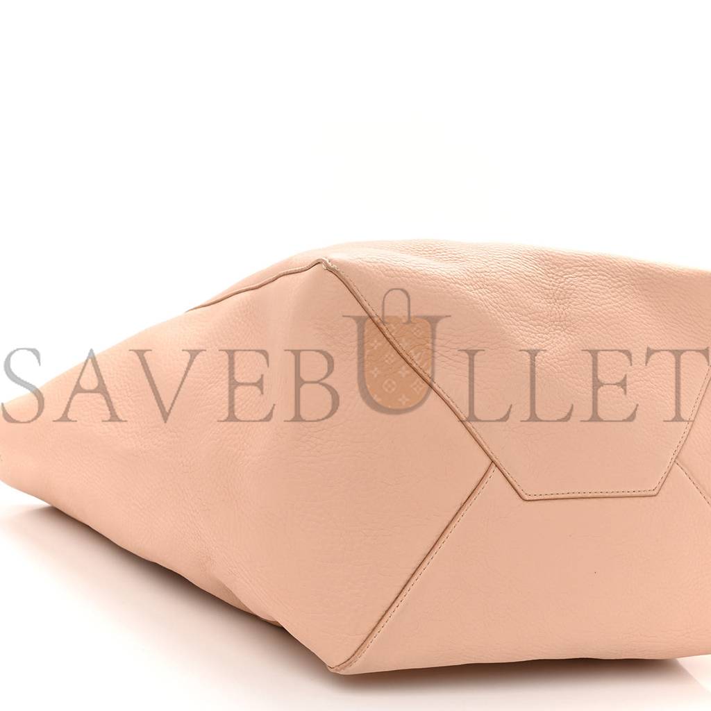 CELINE SOFT GRAINED CALFSKIN MEDIUM HORIZONTAL CABAS PHANTOM LIGHT BLUSH (28*26*16cm) CELINE SOFT GRAINED CALFSKIN MEDIUM HORIZONTAL CABAS PHANTOM LIGHT BLUSH (28*26*16cm)