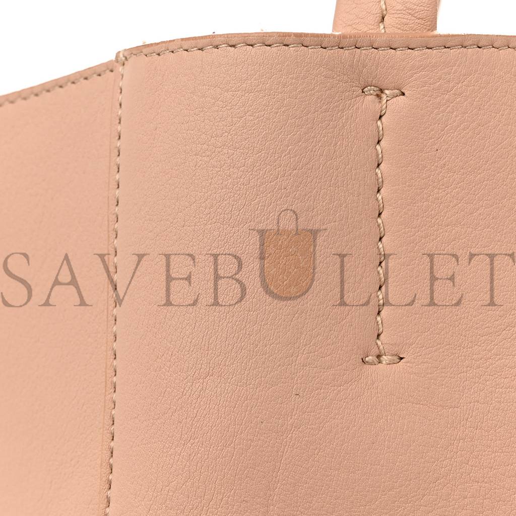 CELINE SOFT GRAINED CALFSKIN MEDIUM HORIZONTAL CABAS PHANTOM LIGHT BLUSH (28*26*16cm) CELINE SOFT GRAINED CALFSKIN MEDIUM HORIZONTAL CABAS PHANTOM LIGHT BLUSH (28*26*16cm)
