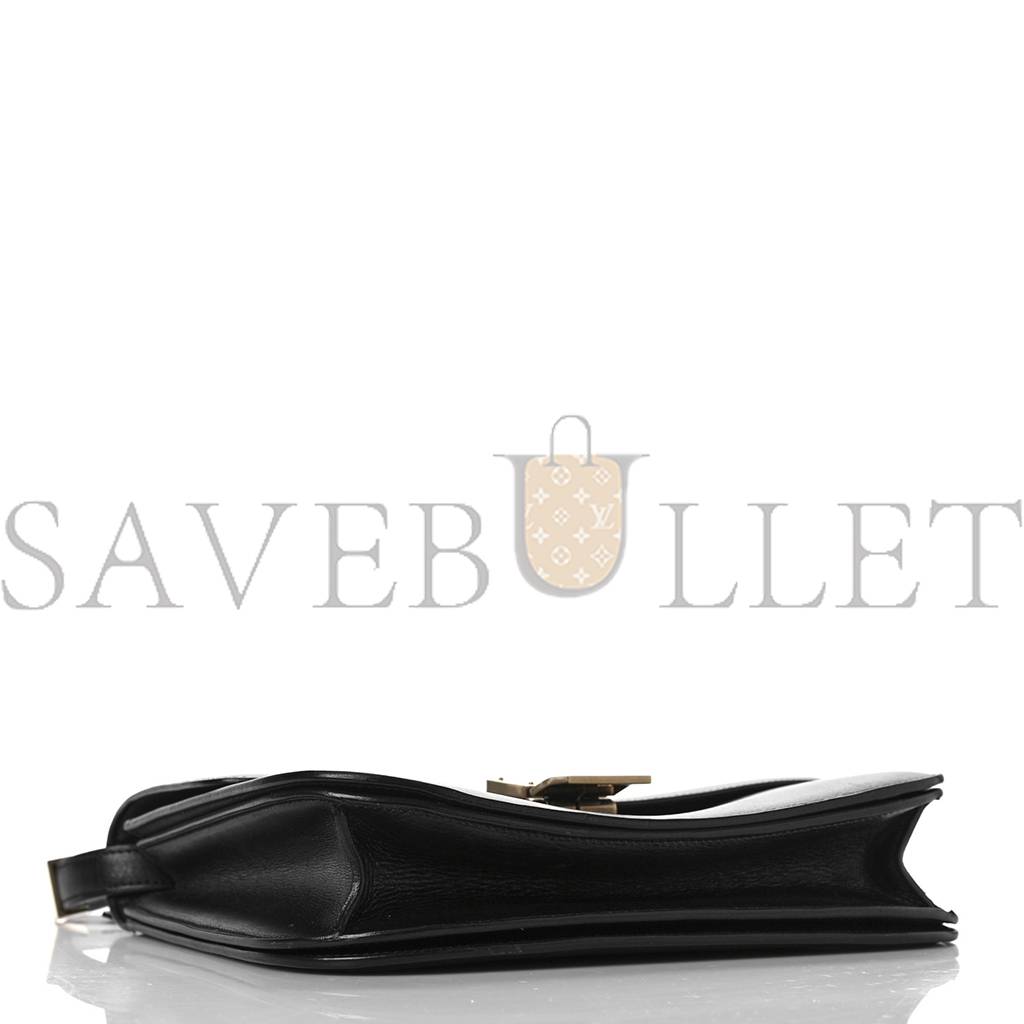 CELINE BOX CALFSKIN MEDIUM CLASSIC BOX FLAP BAG BLACK (23*18*7cm) CELINE BOX CALFSKIN MEDIUM CLASSIC BOX FLAP BAG BLACK (23*18*7cm)