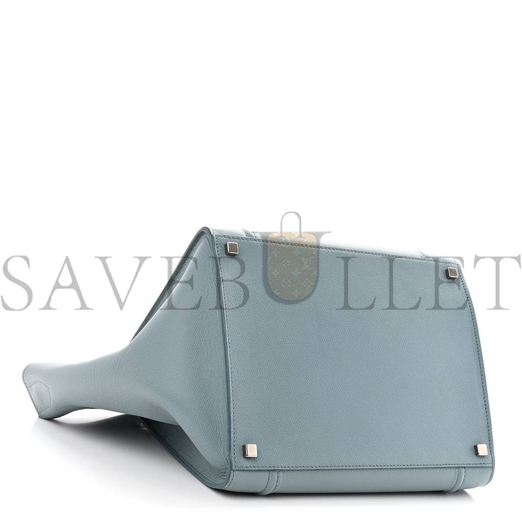 CELINE BABY GRAINED CALFSKIN MEDIUM PHANTOM LUGGAGE GLACIER (30*29*24cm) CELINE BABY GRAINED CALFSKIN MEDIUM PHANTOM LUGGAGE GLACIER (30*29*24cm)