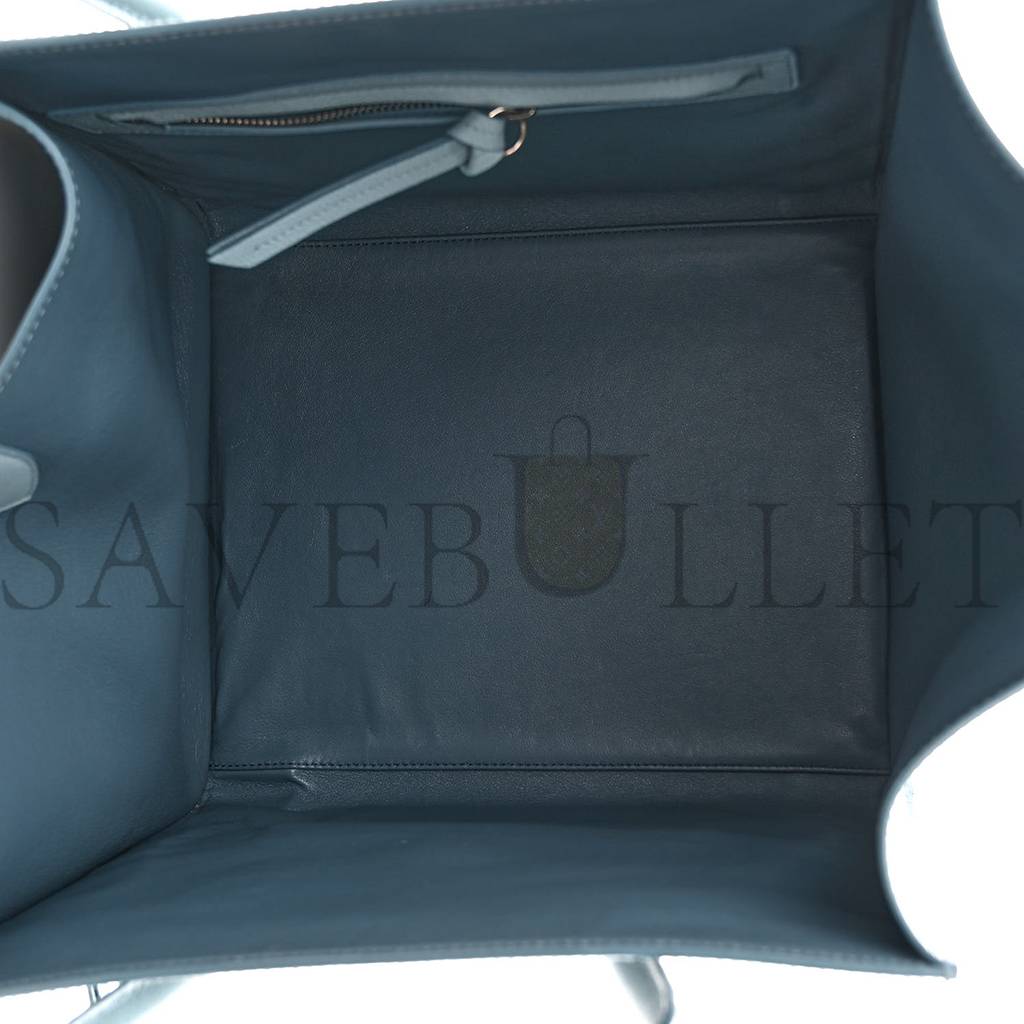 CELINE BABY GRAINED CALFSKIN MEDIUM PHANTOM LUGGAGE GLACIER (30*29*24cm) CELINE BABY GRAINED CALFSKIN MEDIUM PHANTOM LUGGAGE GLACIER (30*29*24cm)