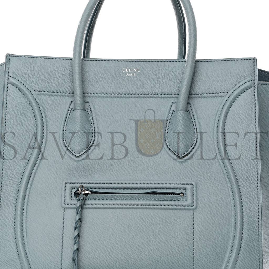 CELINE BABY GRAINED CALFSKIN MEDIUM PHANTOM LUGGAGE GLACIER (30*29*24cm) CELINE BABY GRAINED CALFSKIN MEDIUM PHANTOM LUGGAGE GLACIER (30*29*24cm)
