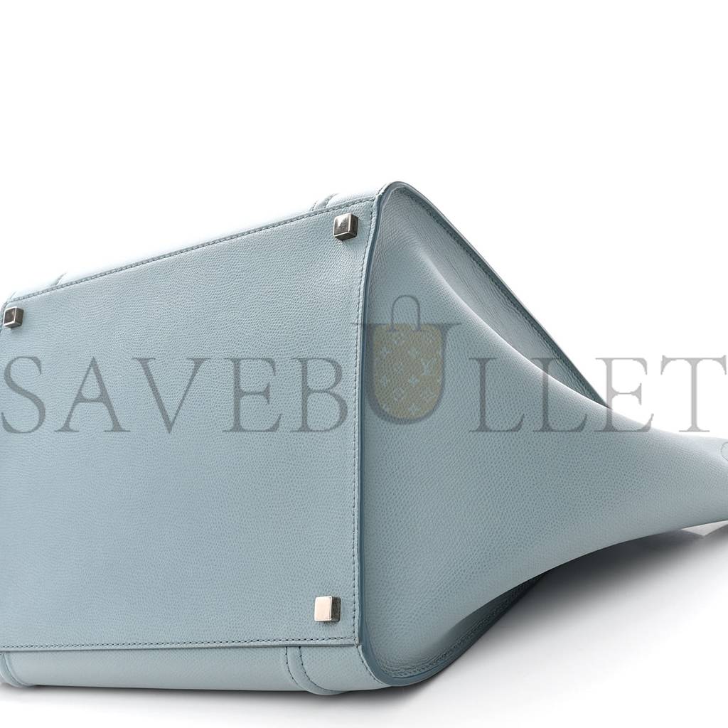 CELINE BABY GRAINED CALFSKIN MEDIUM PHANTOM LUGGAGE GLACIER (30*29*24cm) CELINE BABY GRAINED CALFSKIN MEDIUM PHANTOM LUGGAGE GLACIER (30*29*24cm)