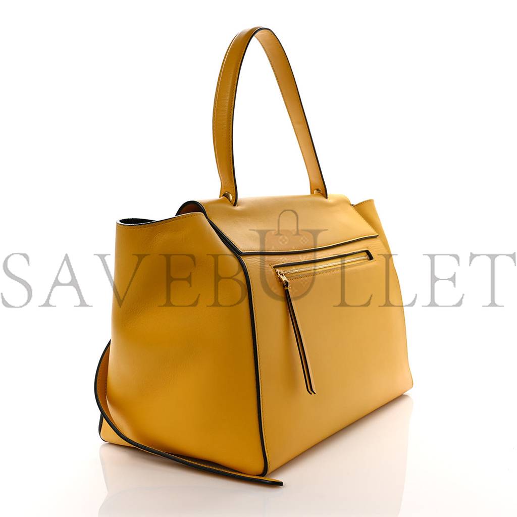 CELINE BABY GRAINED CALFSKIN MICRO BELT BAG YELLOW (33*23*22cm) CELINE BABY GRAINED CALFSKIN MICRO BELT BAG YELLOW (33*23*22cm)