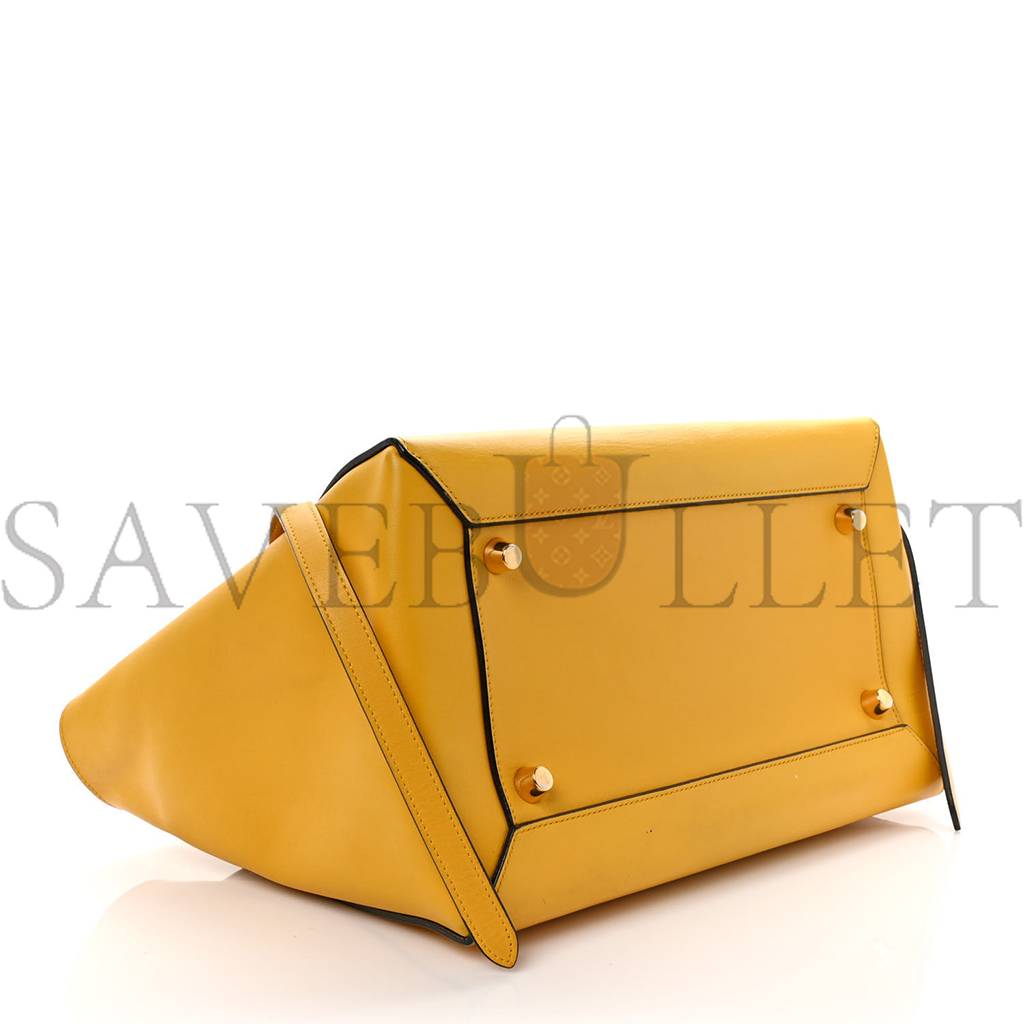 CELINE BABY GRAINED CALFSKIN MICRO BELT BAG YELLOW (33*23*22cm) CELINE BABY GRAINED CALFSKIN MICRO BELT BAG YELLOW (33*23*22cm)