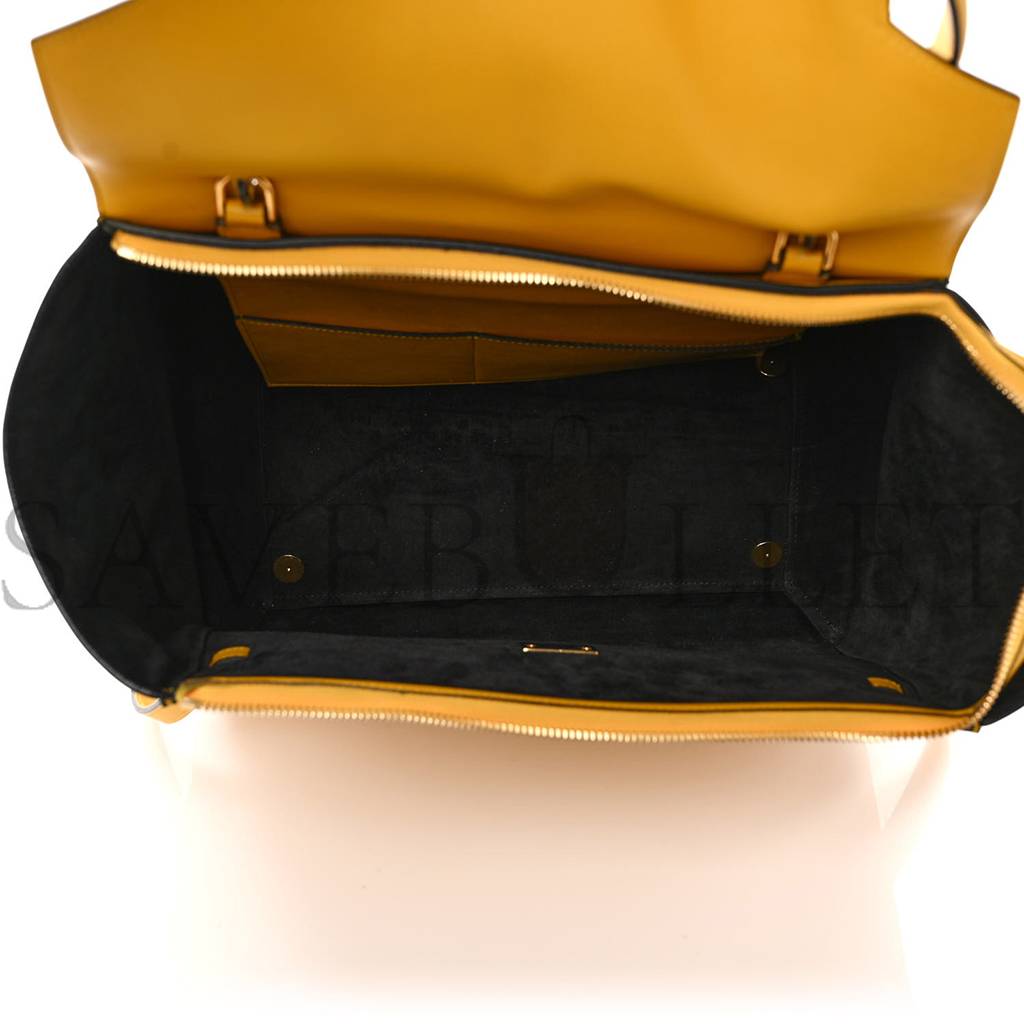 CELINE BABY GRAINED CALFSKIN MICRO BELT BAG YELLOW (33*23*22cm) CELINE BABY GRAINED CALFSKIN MICRO BELT BAG YELLOW (33*23*22cm)