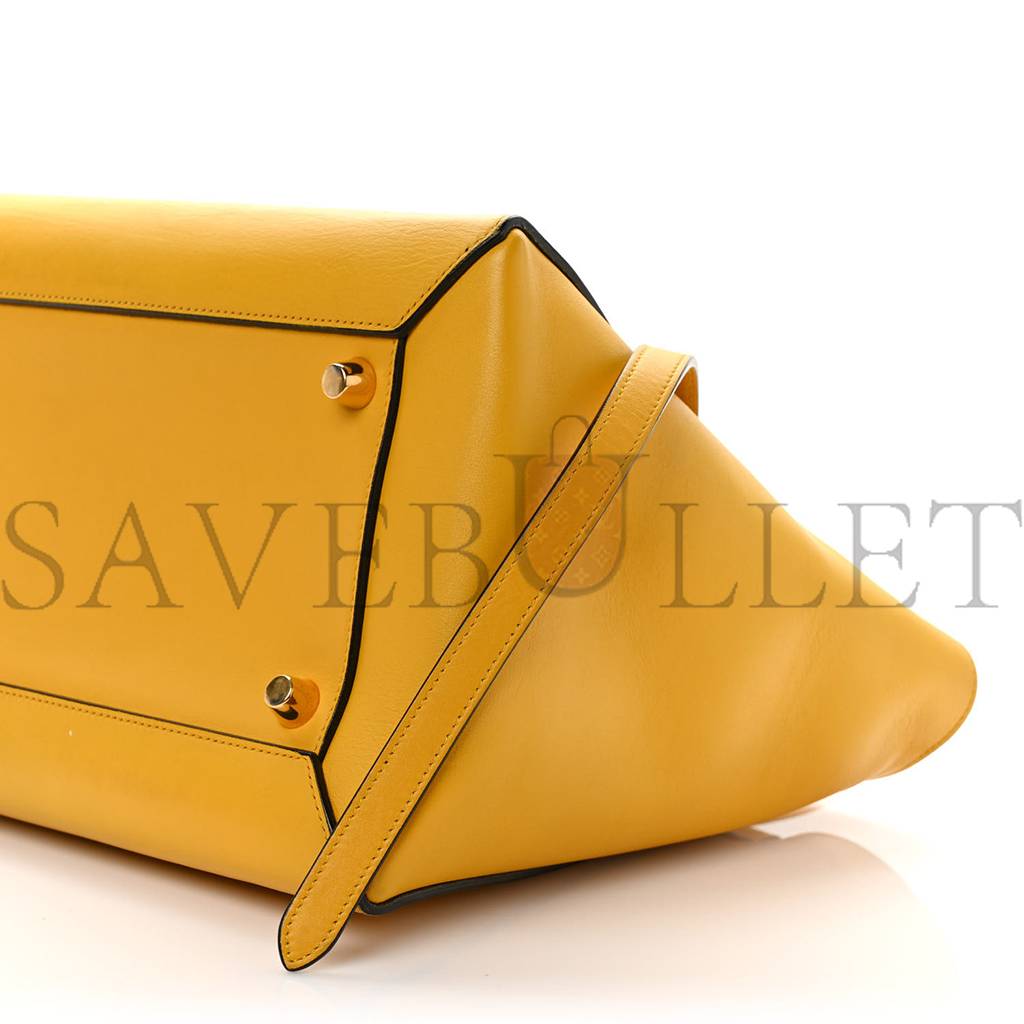 CELINE BABY GRAINED CALFSKIN MICRO BELT BAG YELLOW (33*23*22cm) CELINE BABY GRAINED CALFSKIN MICRO BELT BAG YELLOW (33*23*22cm)