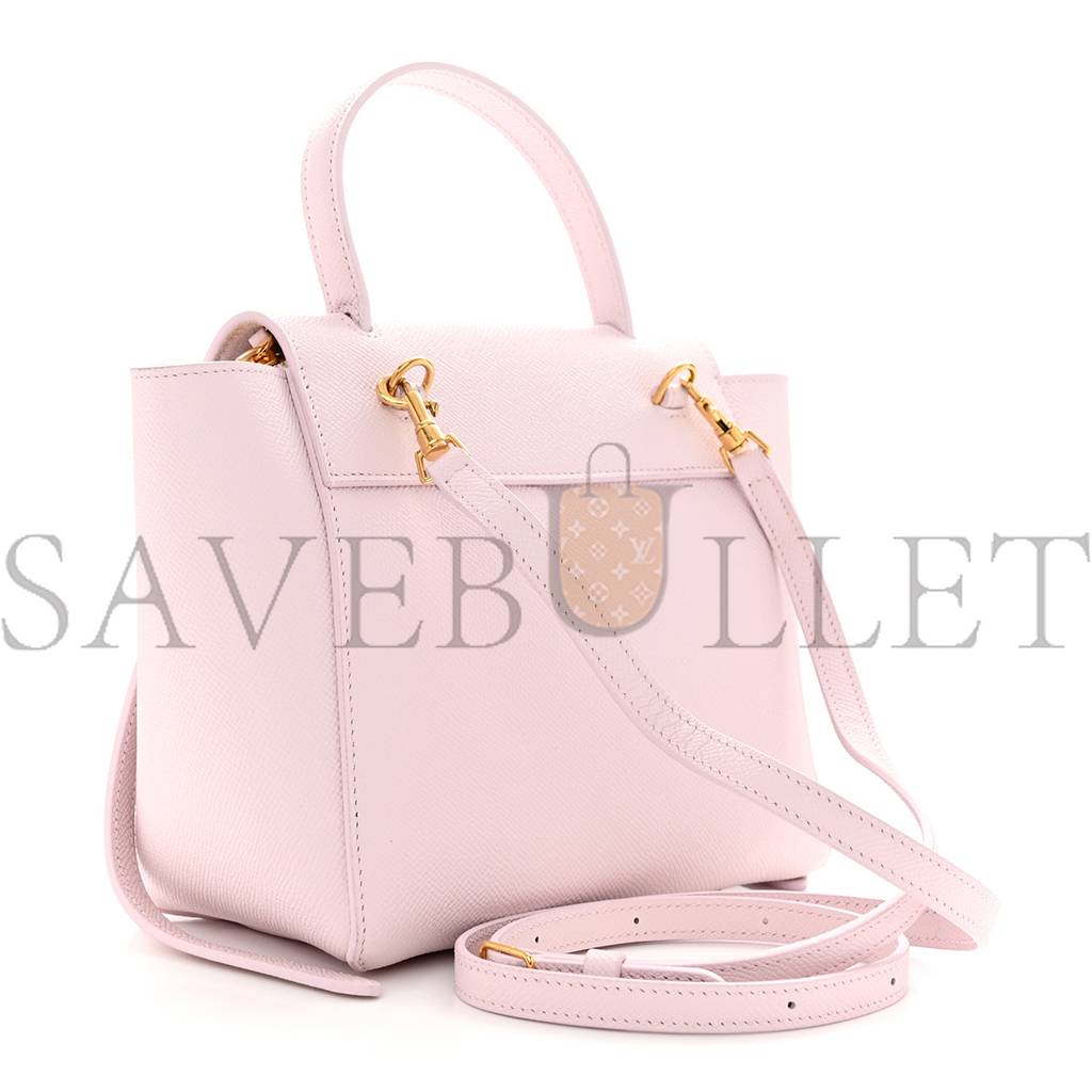 CELINE GRAINED CALFSKIN NANO BELT BAG PEONY (20*17*11cm) CELINE GRAINED CALFSKIN NANO BELT BAG PEONY (20*17*11cm)