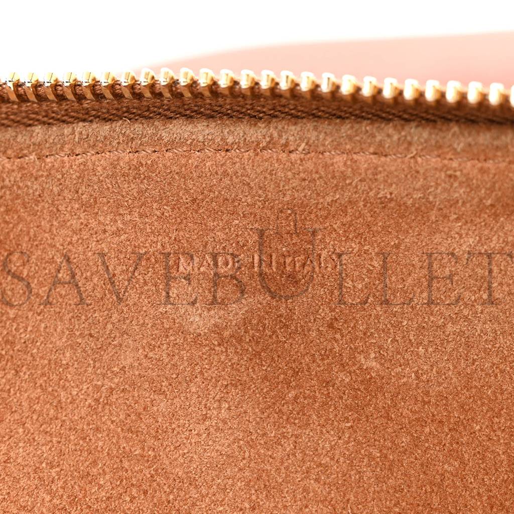 CELINE SUPPLE CALFSKIN MEDIUM STRAP LEANDRE SHOULDER BAG BROWN (44*27*3cm) CELINE SUPPLE CALFSKIN MEDIUM STRAP LEANDRE SHOULDER BAG BROWN (44*27*3cm)