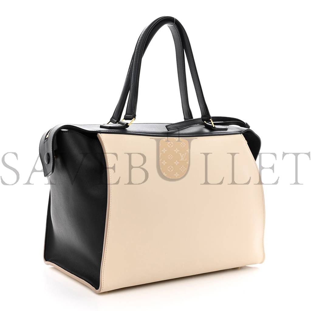 CELINE SMOOTH CALFSKIN SMALL RING BAG CHALK (30*25*17cm) CELINE SMOOTH CALFSKIN SMALL RING BAG CHALK (30*25*17cm)