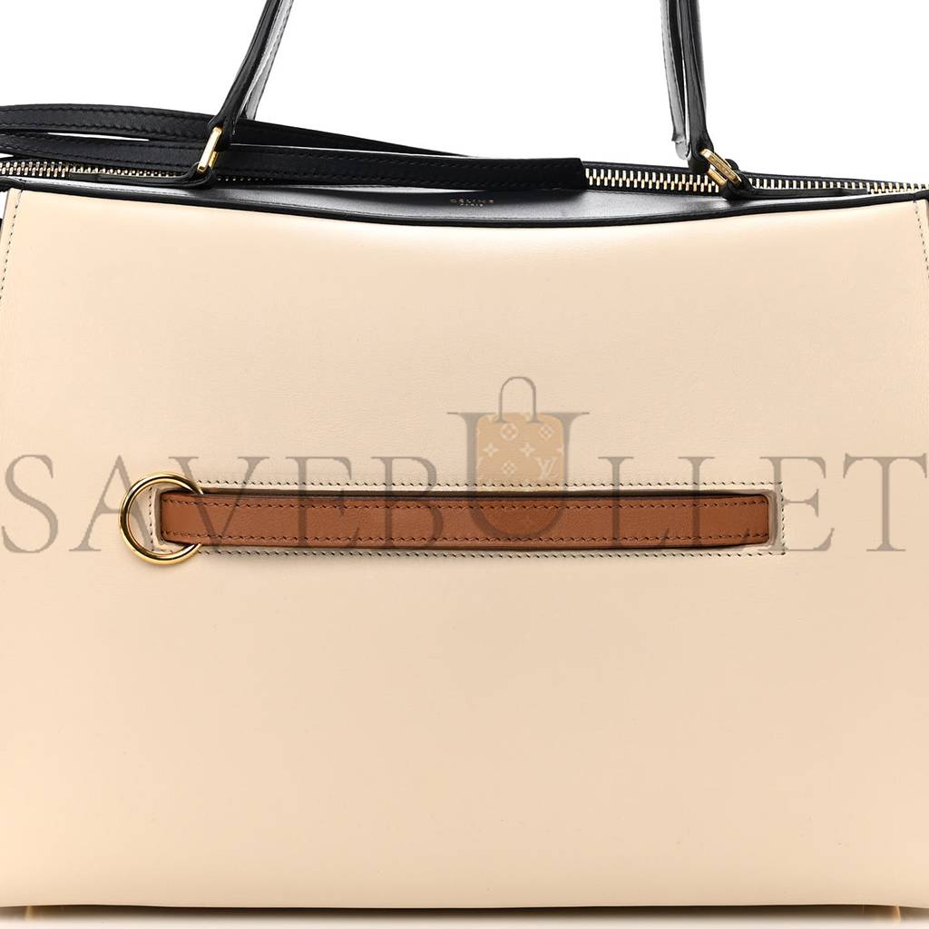 CELINE SMOOTH CALFSKIN SMALL RING BAG CHALK (30*25*17cm) CELINE SMOOTH CALFSKIN SMALL RING BAG CHALK (30*25*17cm)