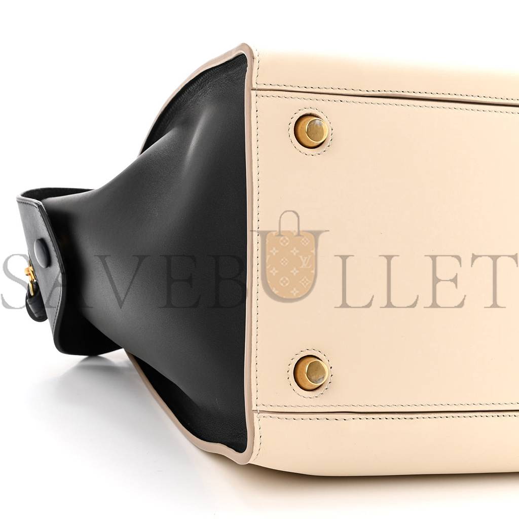 CELINE SMOOTH CALFSKIN SMALL RING BAG CHALK (30*25*17cm) CELINE SMOOTH CALFSKIN SMALL RING BAG CHALK (30*25*17cm)