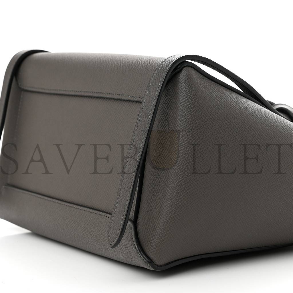 CELINE BABY GRAINED CALFSKIN MICRO BELT BAG GREY (24*21*14cm) CELINE BABY GRAINED CALFSKIN MICRO BELT BAG GREY (24*21*14cm)