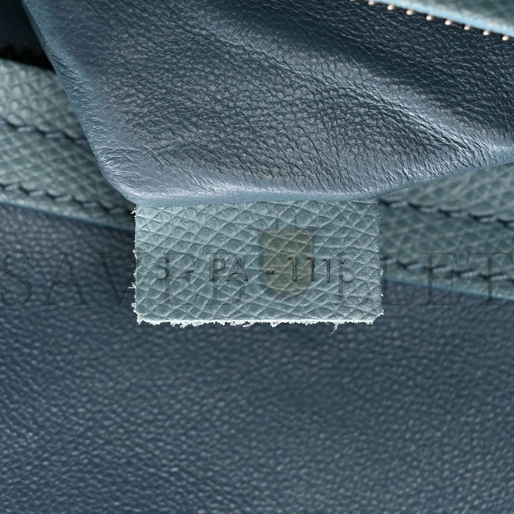 CELINE GRAINED CALFSKIN MEDIUM PHANTOM LUGGAGE SKY BLUE (30*29*25cm) CELINE GRAINED CALFSKIN MEDIUM PHANTOM LUGGAGE SKY BLUE (30*29*25cm)