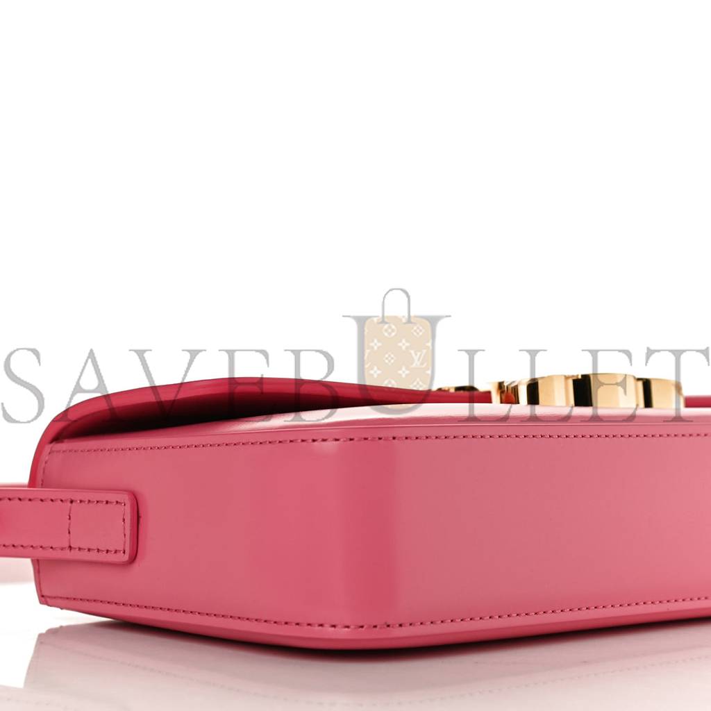 CELINE SHINY CALFSKIN TRIOMPHE FLAMINGO (20*11*4cm) CELINE SHINY CALFSKIN TRIOMPHE FLAMINGO (20*11*4cm)