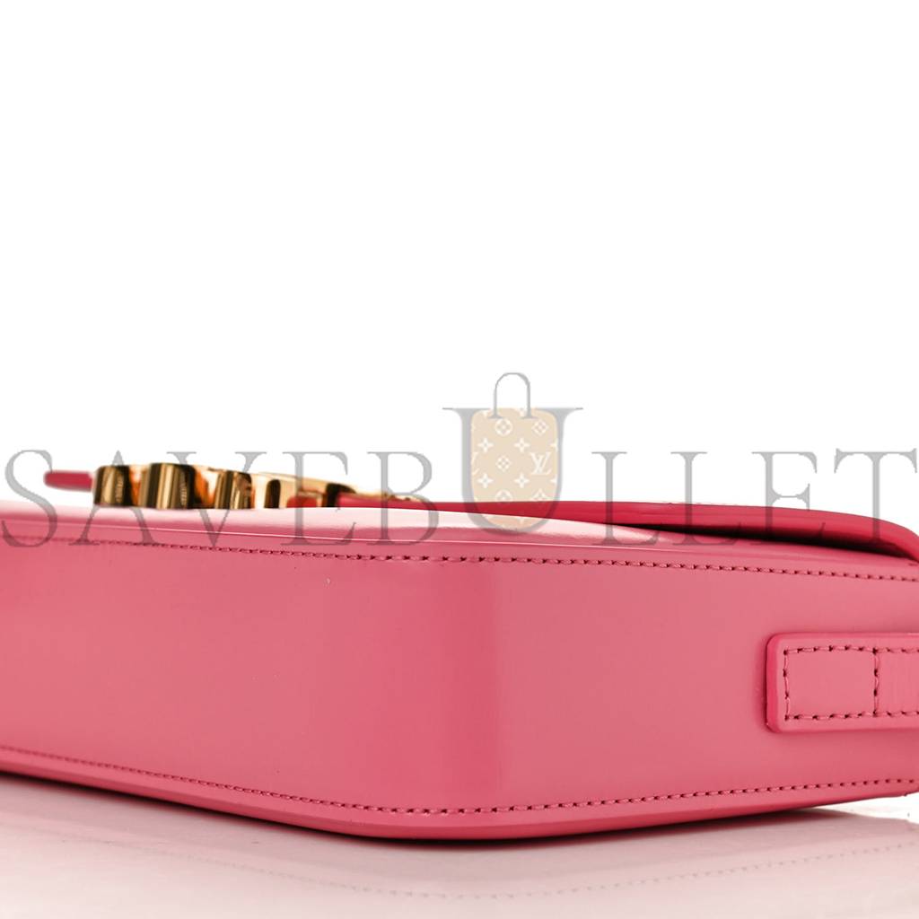 CELINE SHINY CALFSKIN TRIOMPHE FLAMINGO (20*11*4cm) CELINE SHINY CALFSKIN TRIOMPHE FLAMINGO (20*11*4cm)